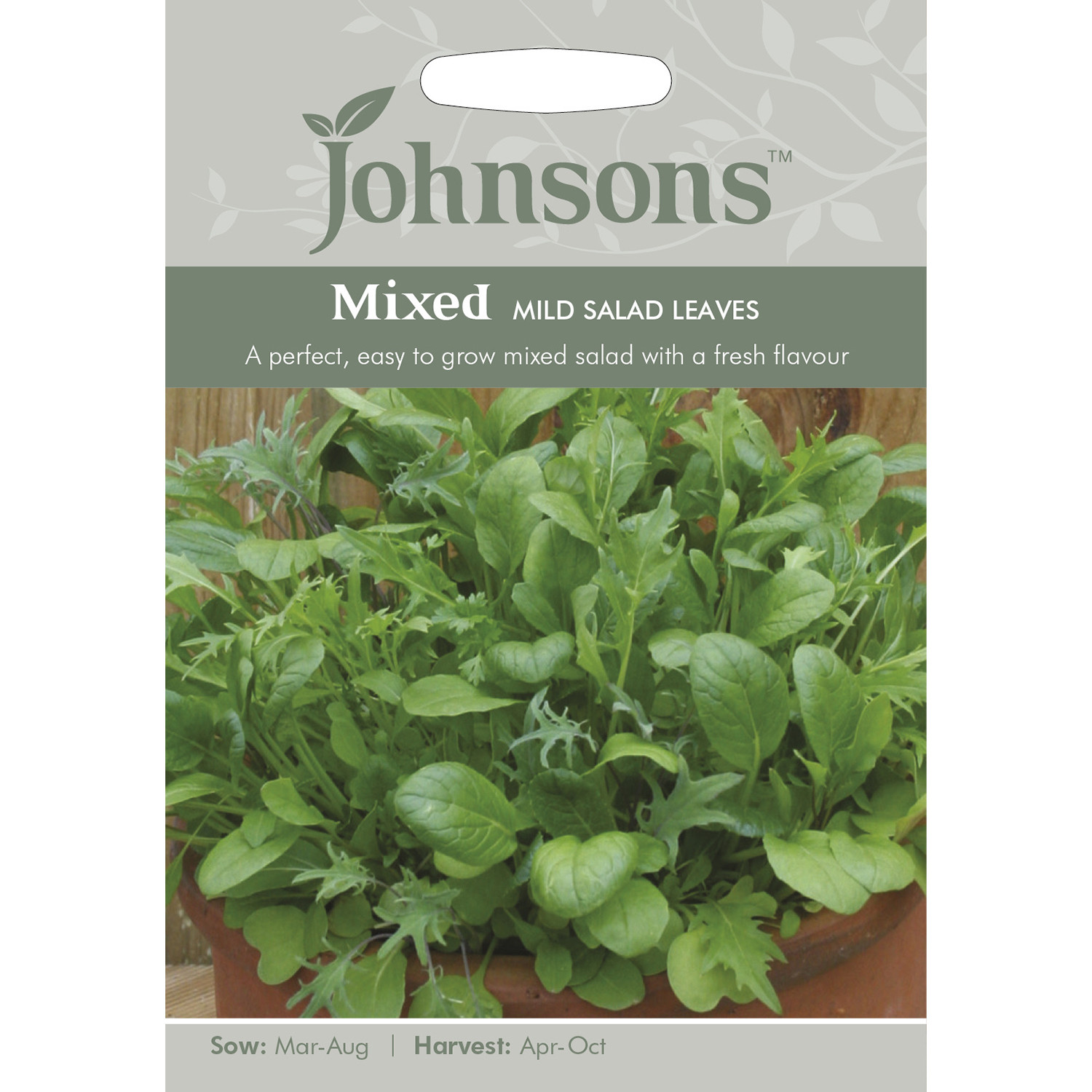 Pack of Mixed Mild Salad Leaves