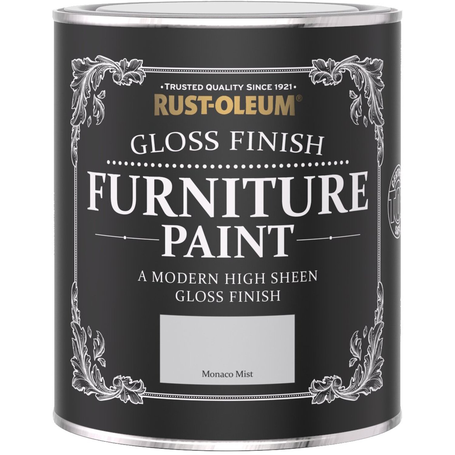 Rust-Oleum Gloss Furniture Paint Monaco Mist - Grey