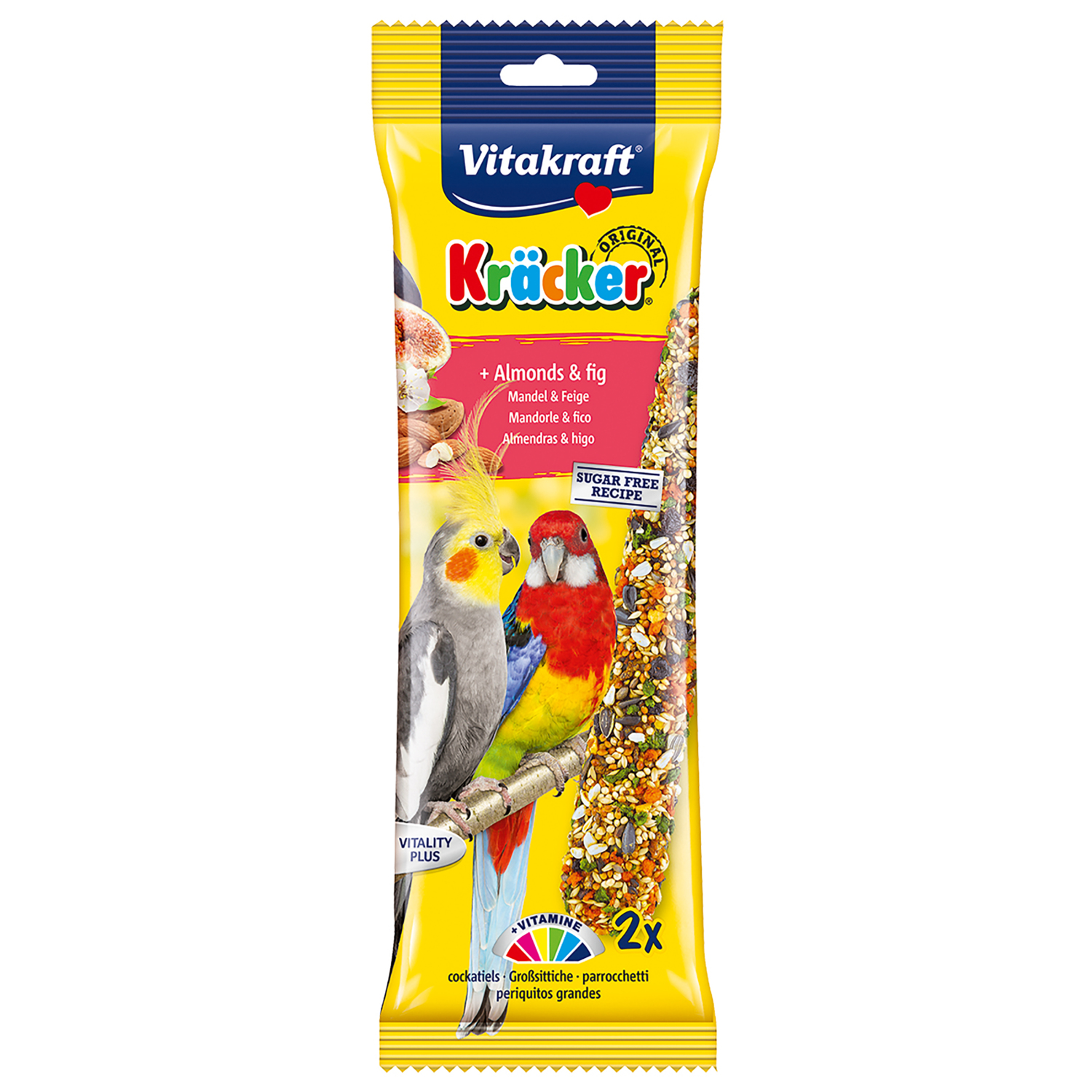 Pack of 2 Vitakraft Cockatiel Kracker Sticks