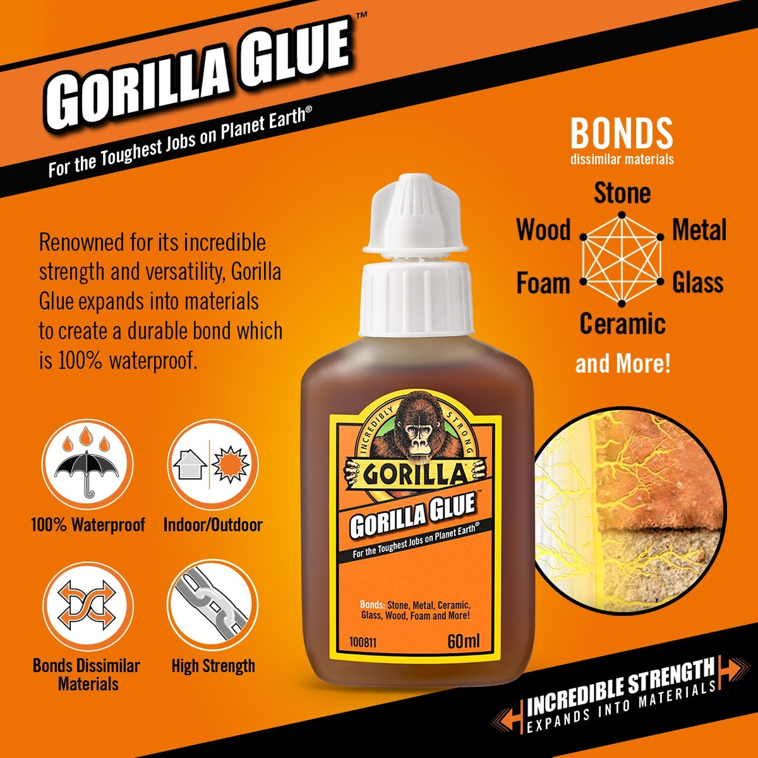 Gorilla Glue 5 Gorilla Glue