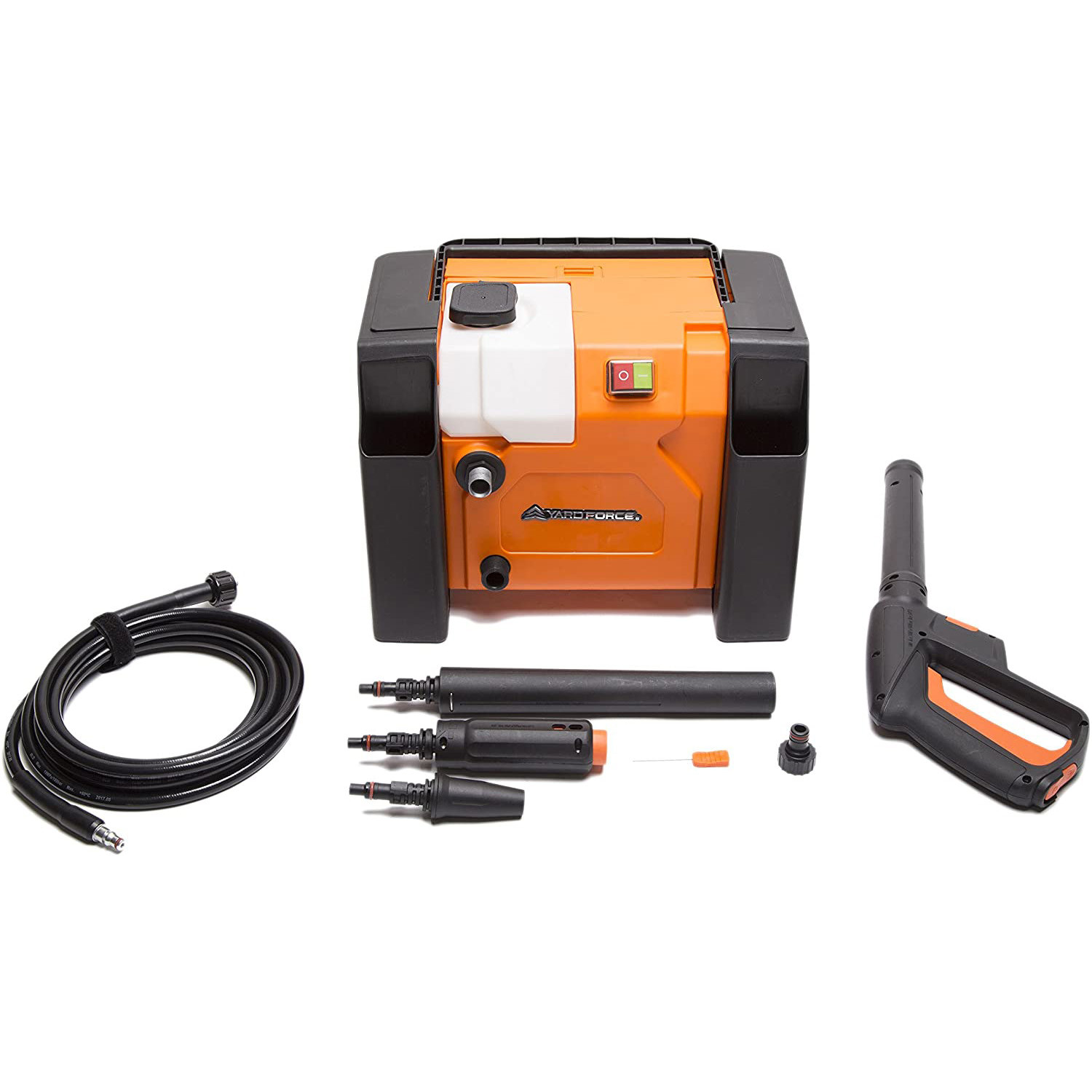 Yard Force 1800W Compact High Pressure Washer - Orange