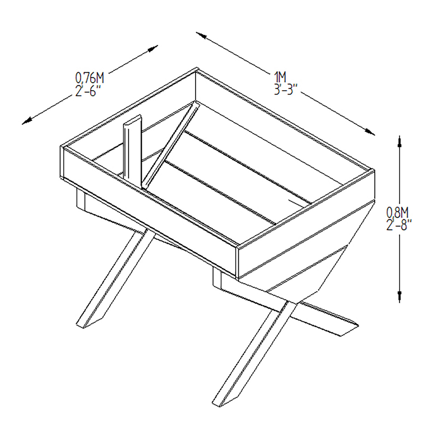 Kitchen Garden Trough 3 Kitchen Garden Trough