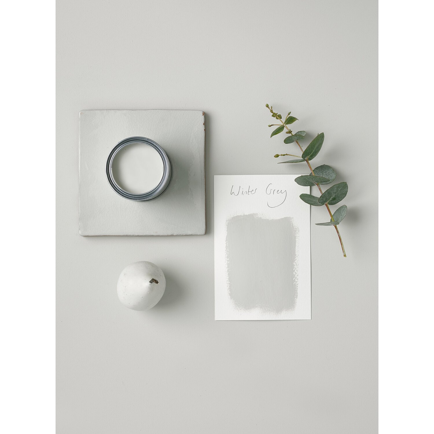 Rust-Oleum Matt Furniture Paint Winter Grey - Grey