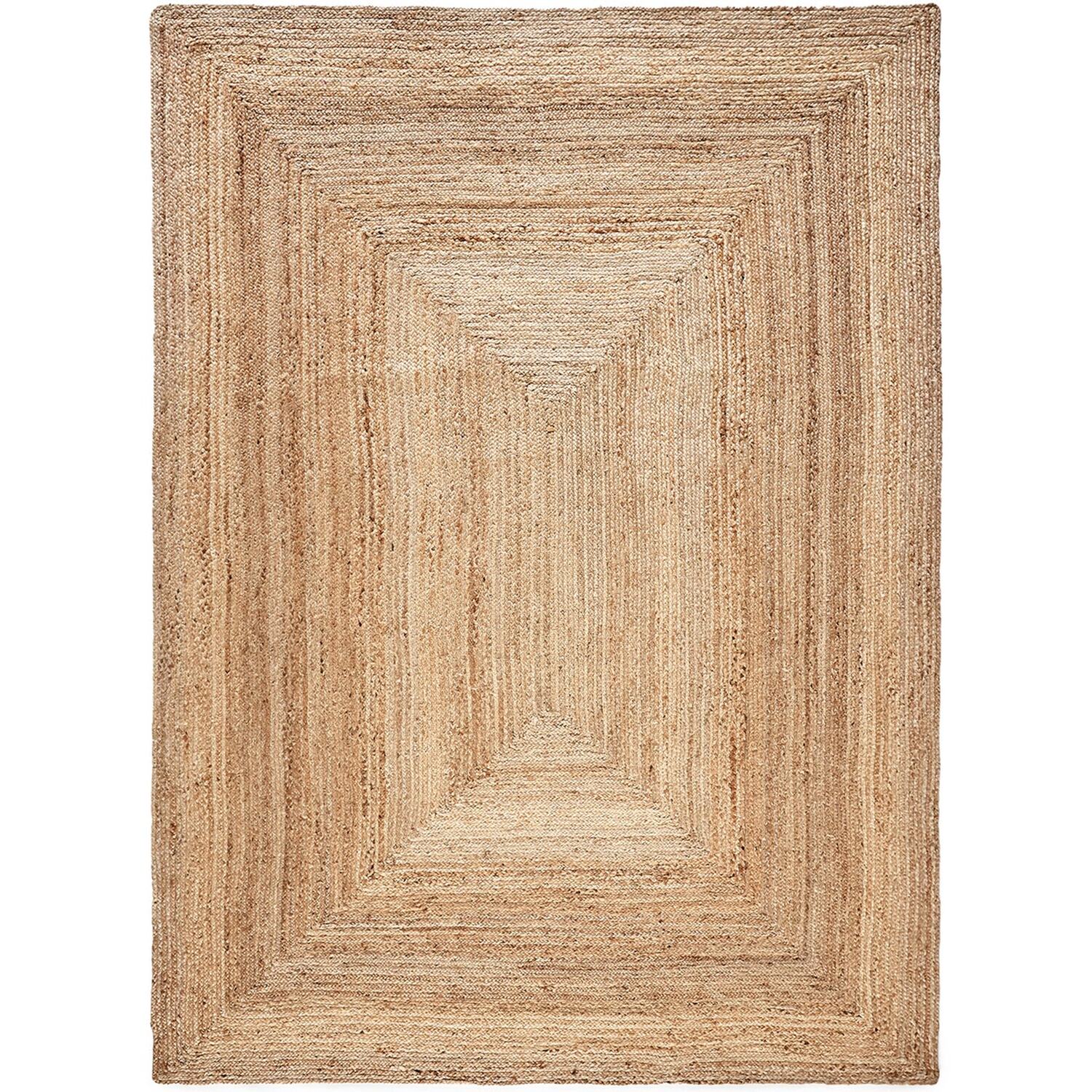 Hand Braided Jute Rectangle Rug