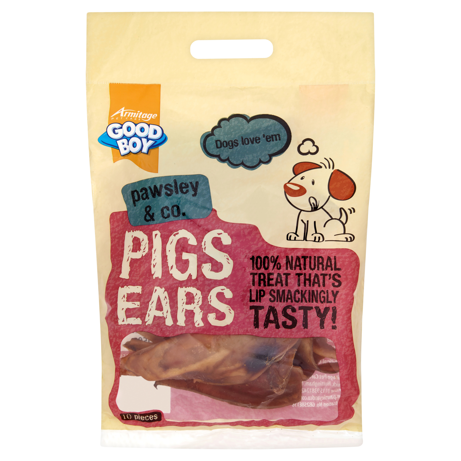 Good Boy Pigs Ears Dog Treats