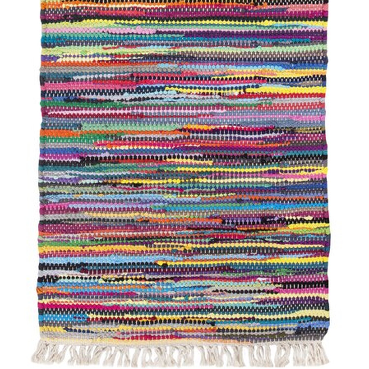 Rag Rug 60x150cm ( Multicoloured ) - Multi