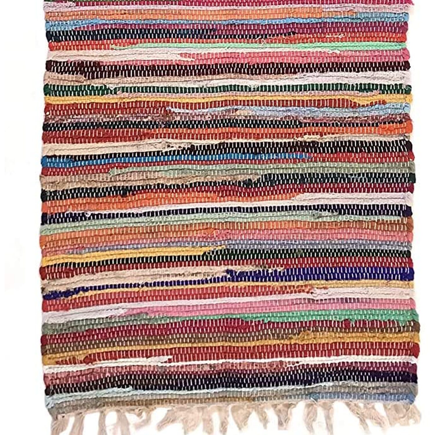 Rag Rug 60x150cm ( Multicoloured ) - Multi
