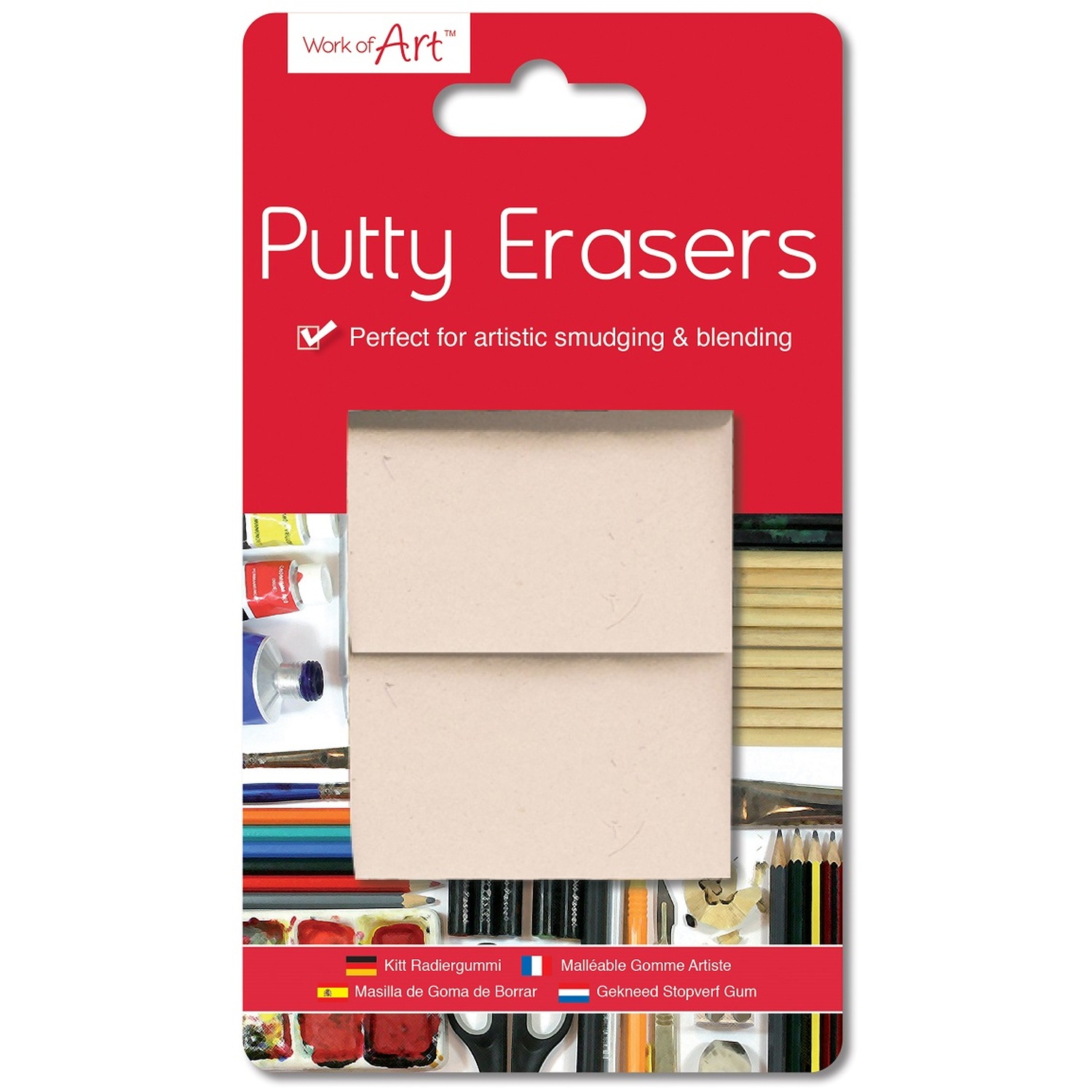 Pack of 2 Putty Erasers