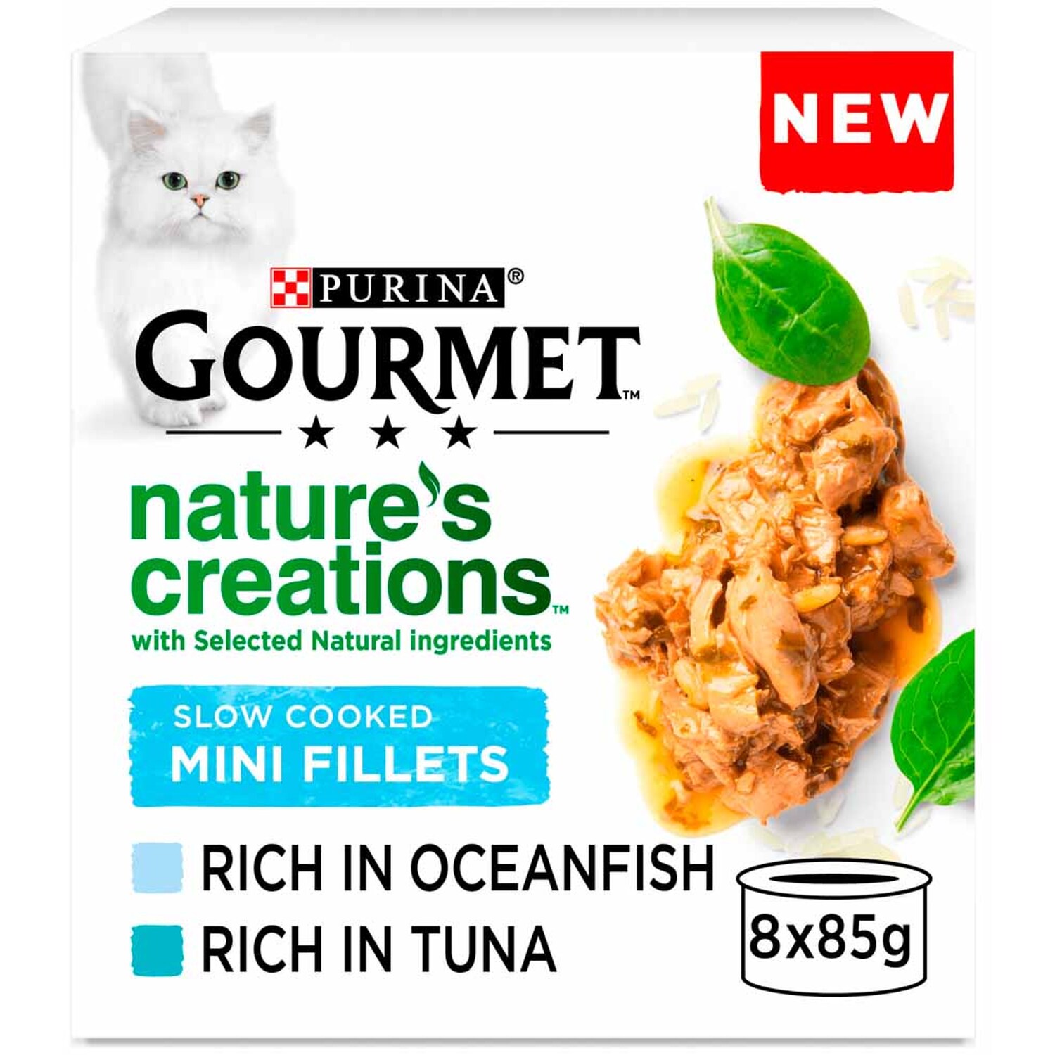 Pack of 8 Purina Gourmet Nature's Creations 4 Pack of 8 Purina Gourmet Nature's Creations