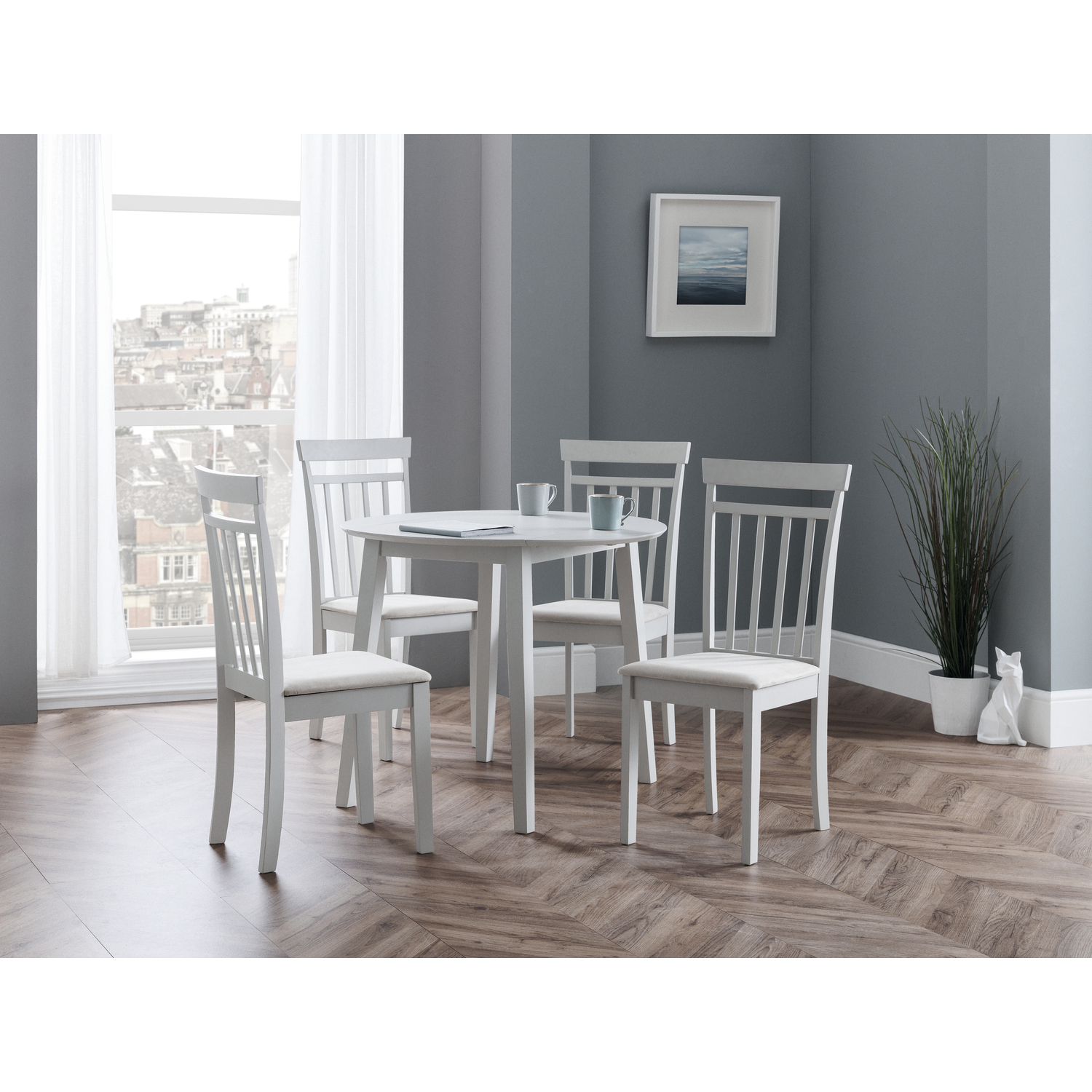 Set Of 2 Coast Chairs - Grey 3 Set Of 2 Coast Chairs - Grey