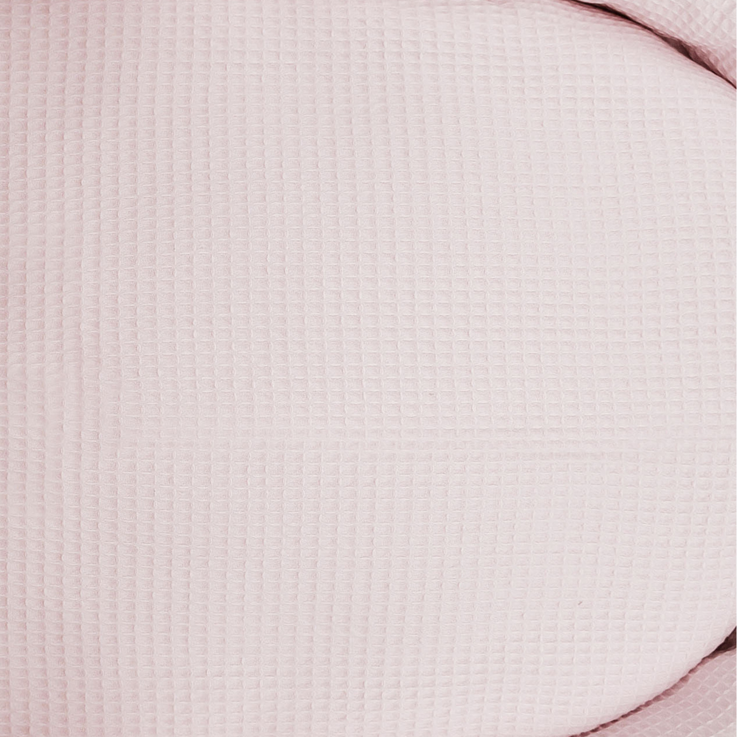 Pink Waffle Moses Basket Bedding Set