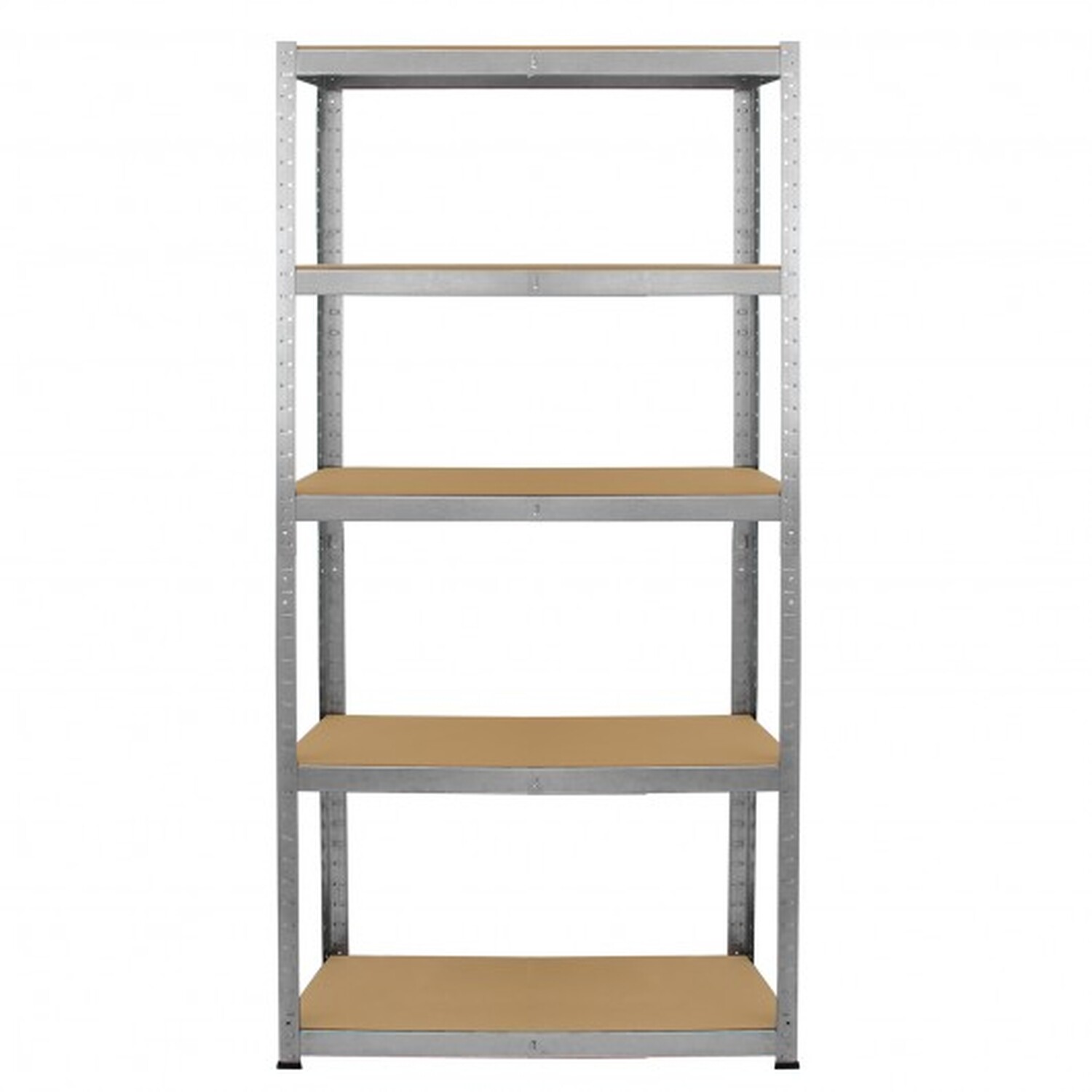 Monster Racking 10 x Galwix Galvanised Steel Shelves, 90cm Wide - Silver
