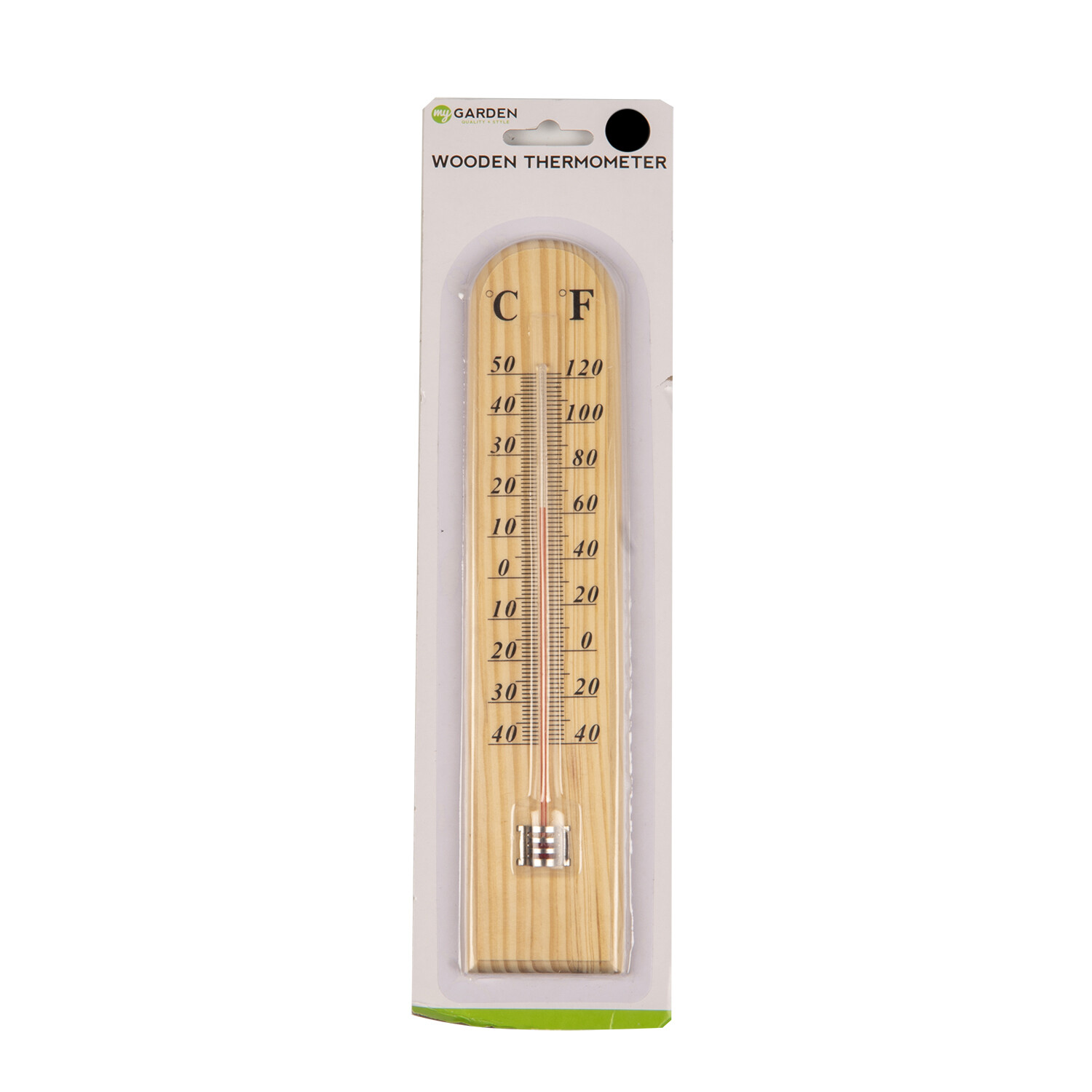My Garden Wooden Thermometer