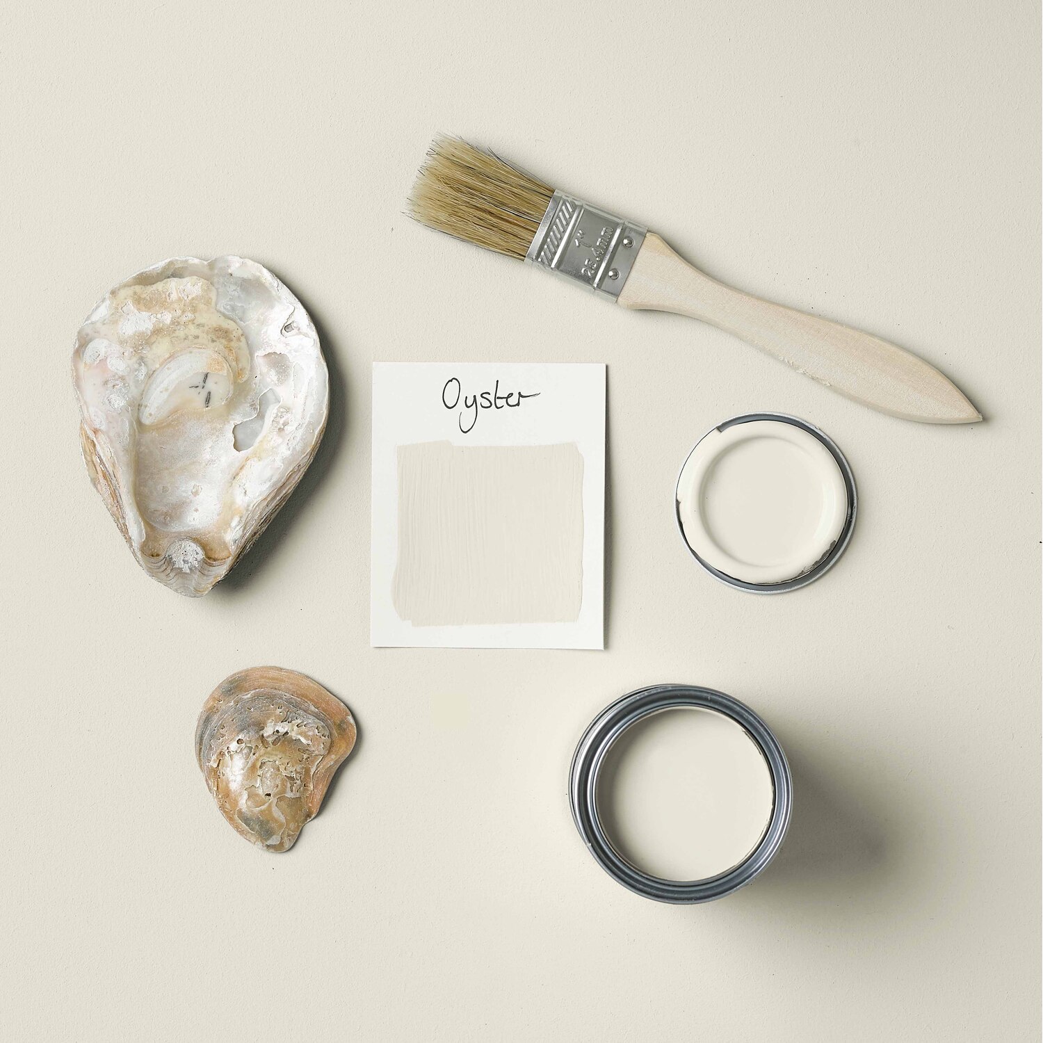 Chalky Wall Paint - Oyster - Oyster 5 Chalky Wall Paint - Oyster - Oyster