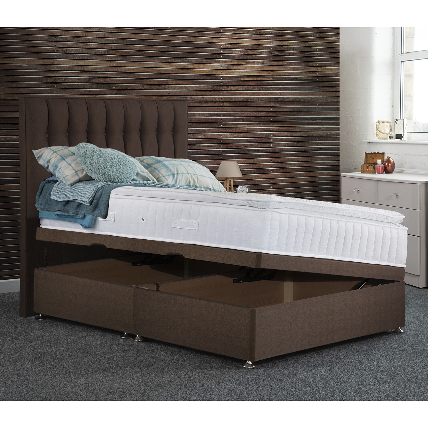 Clovelly Side Lift Ottoman Bed 4 Clovelly Side Lift Ottoman Bed
