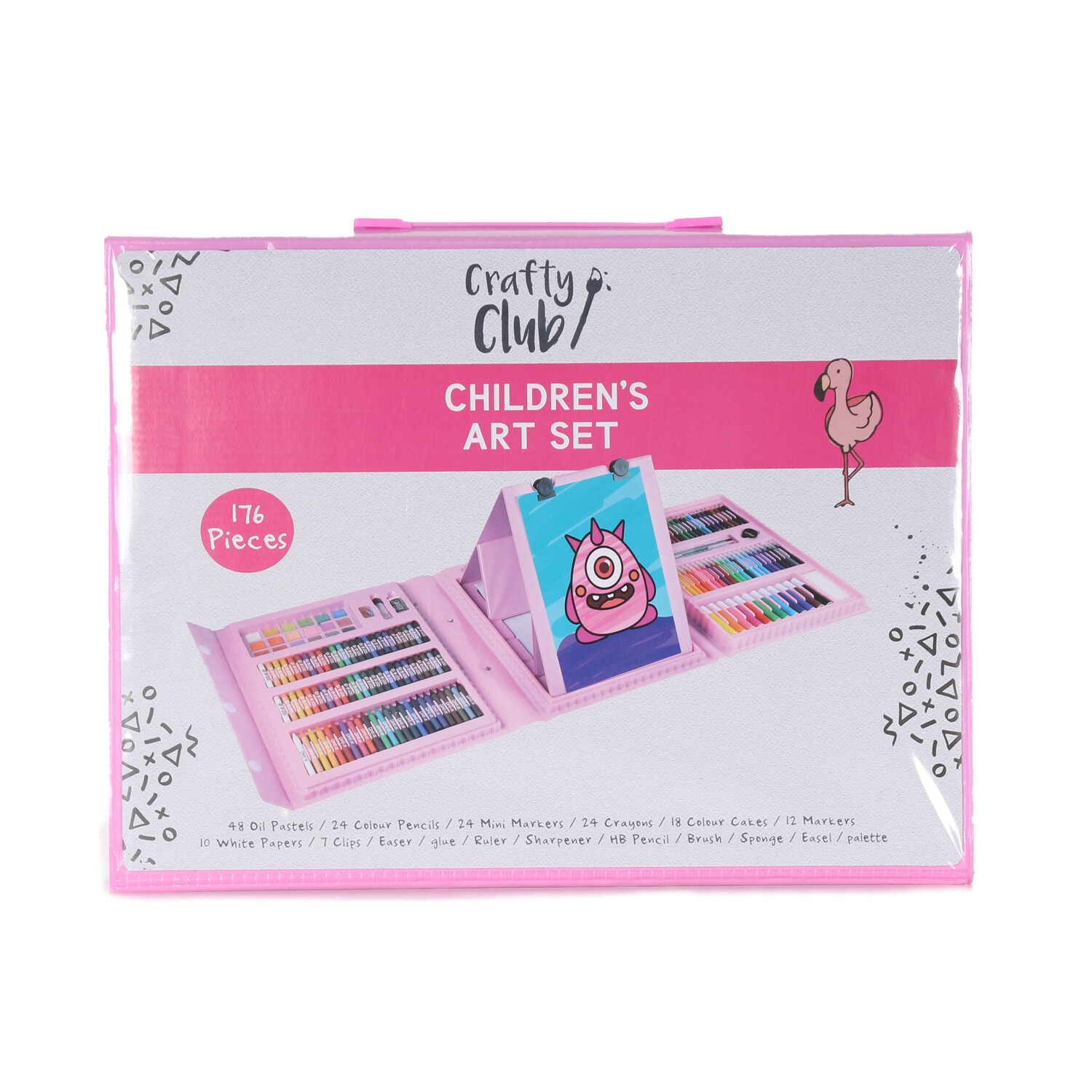 Children's 176 Piece Art Set