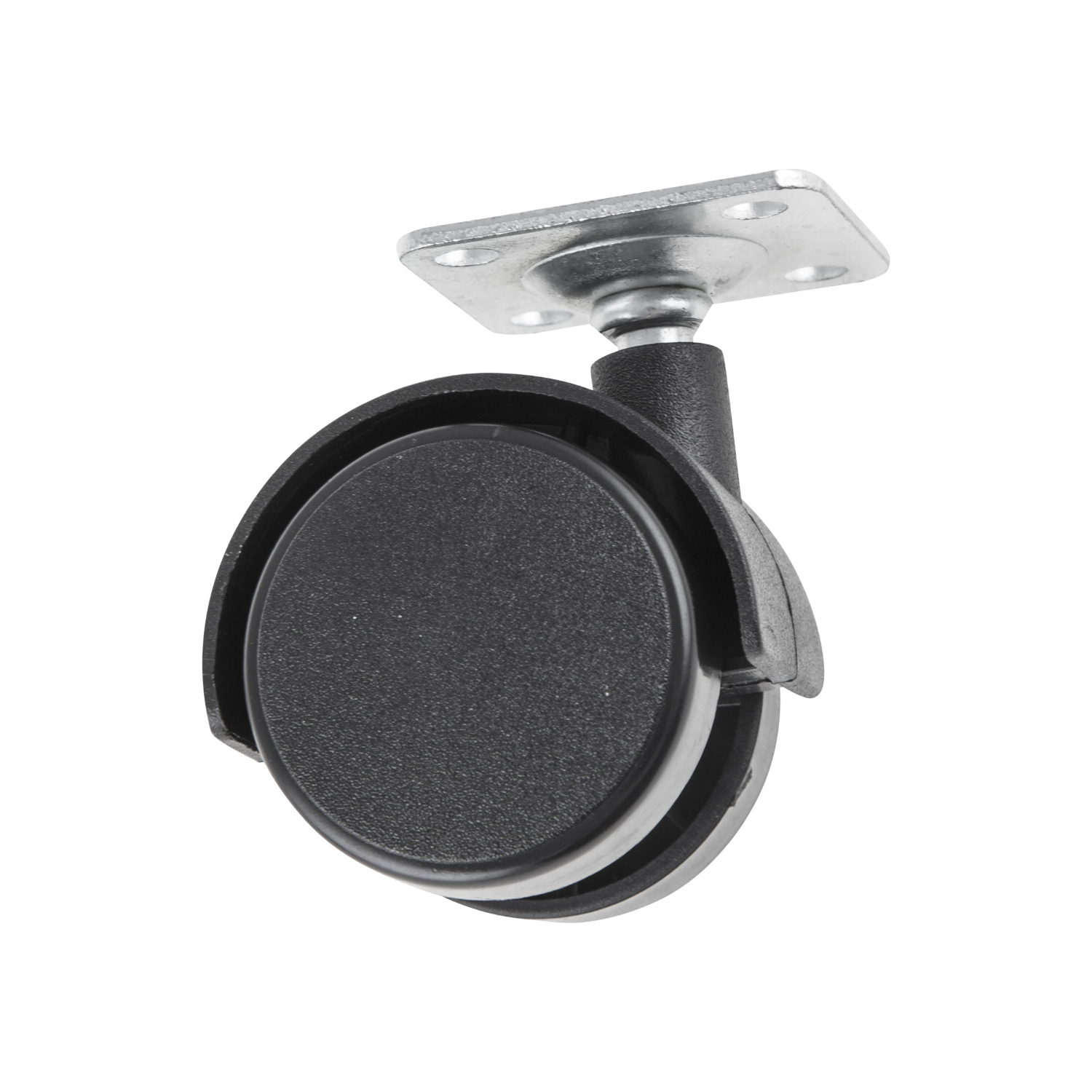 Twin Wheel Castors with Plate Fix