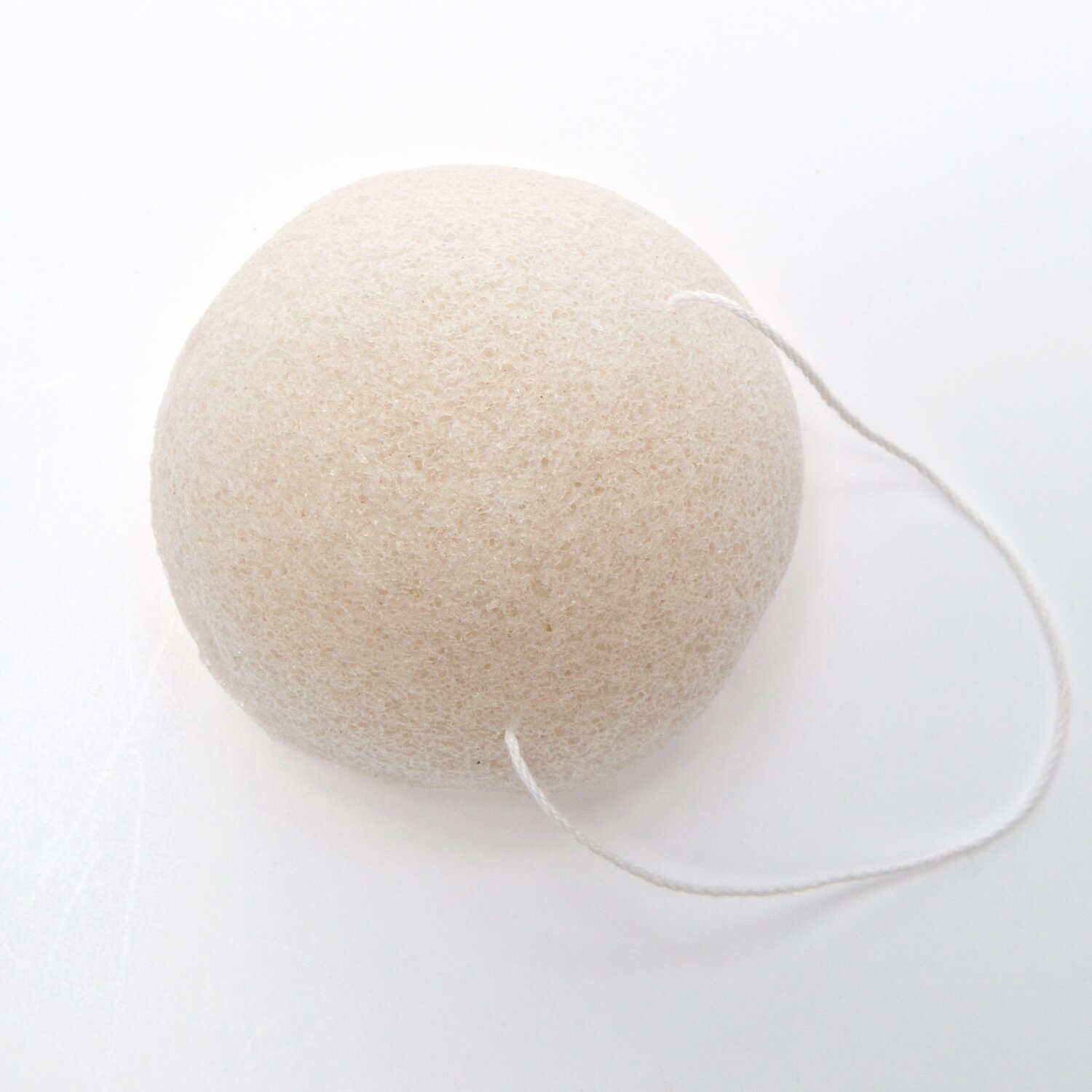Konjac Face Sponge - Natural Asian Konjac (Round) - Natural 4 Konjac Face Sponge - Natural Asian Konjac (Round) - Natural