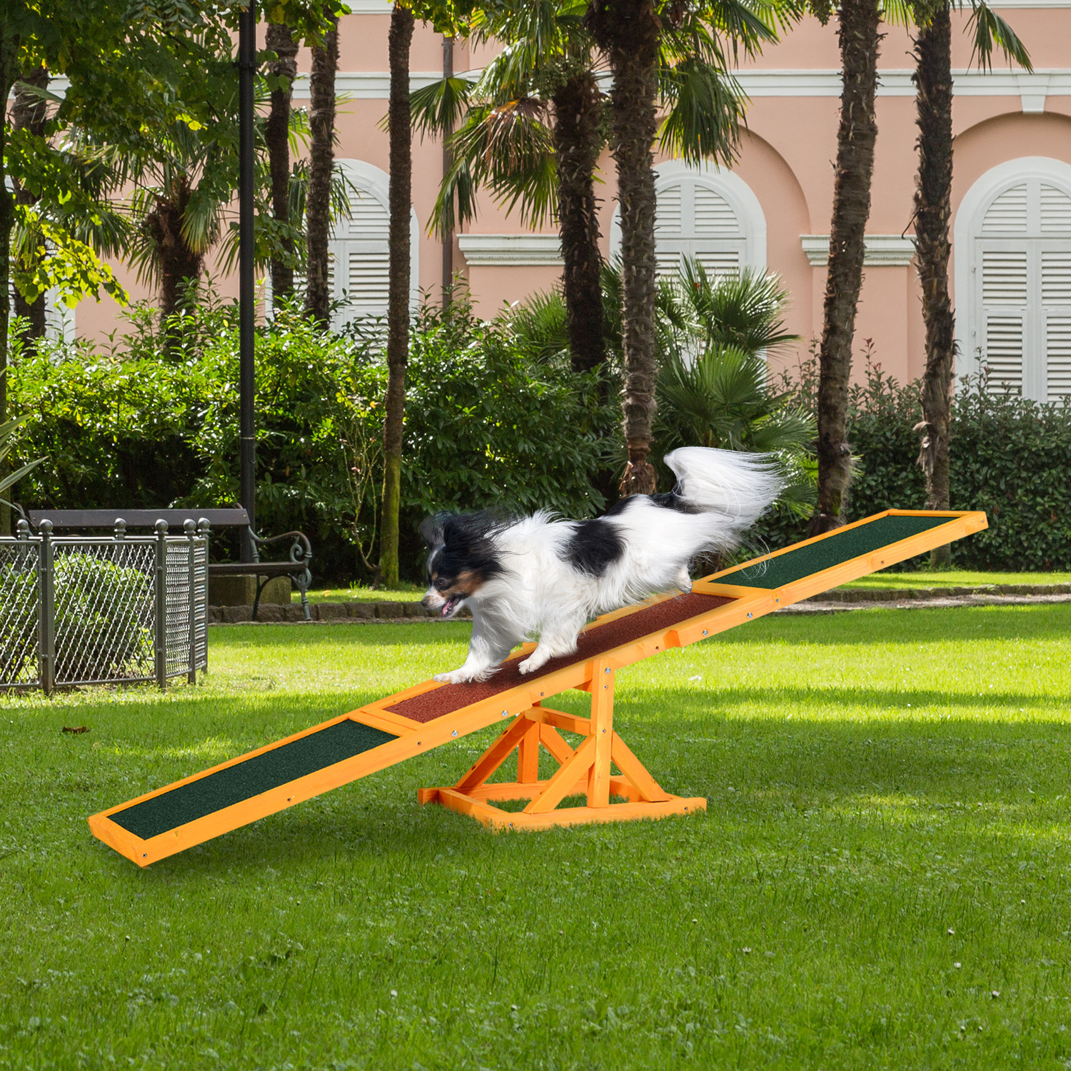 PawHut Pet Seesaw Activity Sport Training