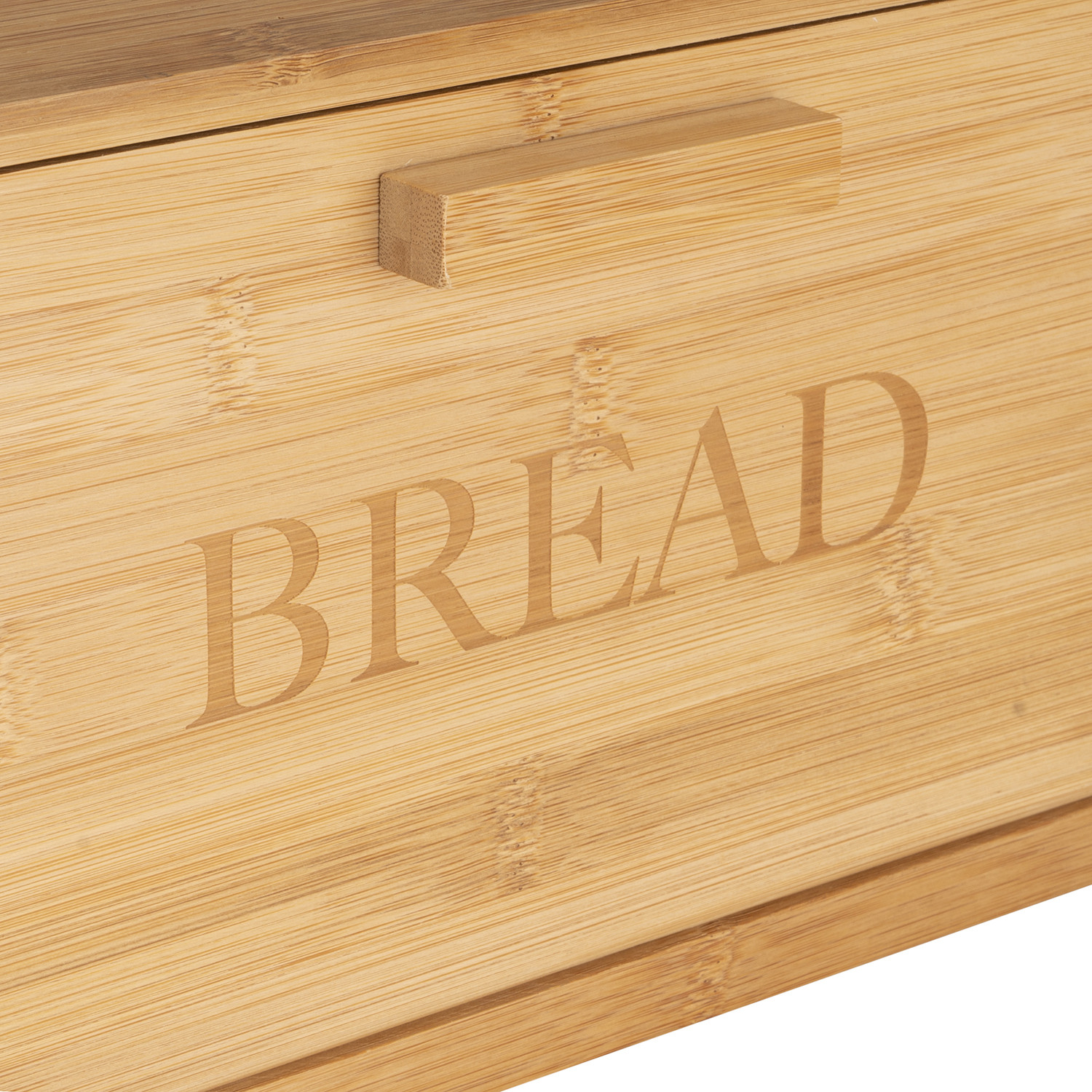 Large Bamboo Bread Bin 3 Large Bamboo Bread Bin
