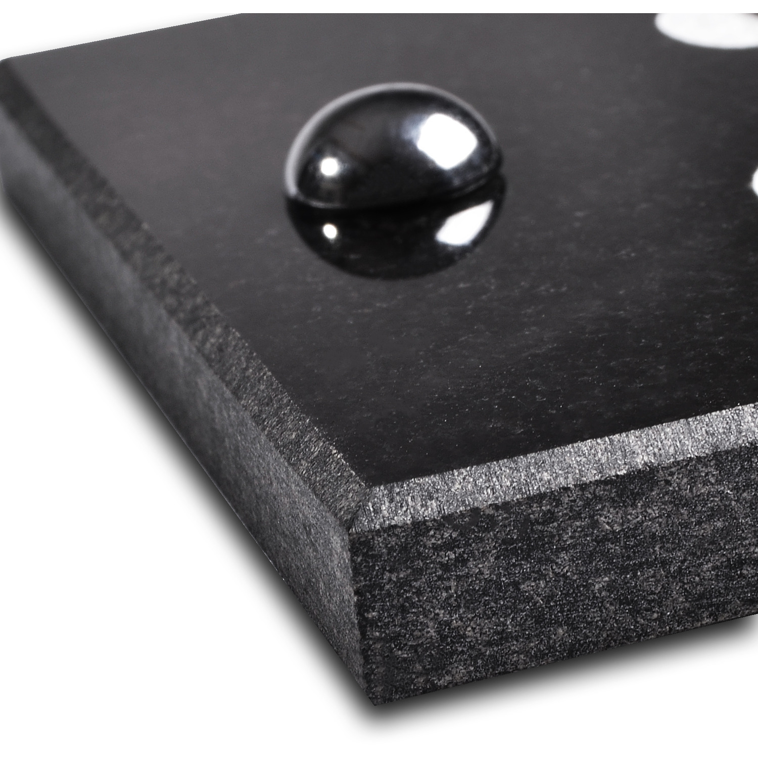 Black Granite House Number 14 - Black