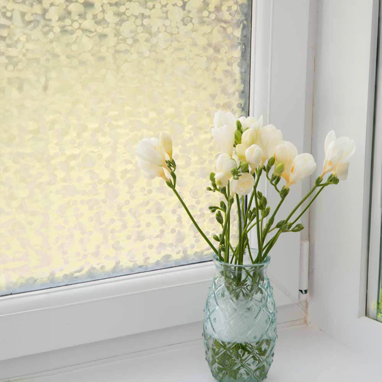 d-c-fix Perl Self-Adhesive Window Privacy Film - Clear 3 d-c-fix Perl Self-Adhesive Window Privacy Film - Clear