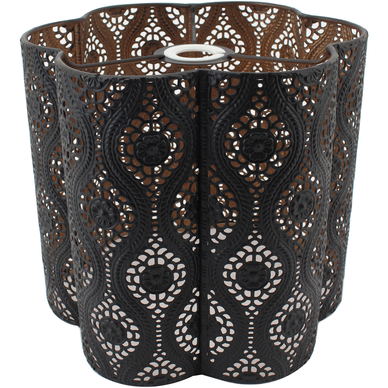 Nocturnal Cut Out Pendant - Black