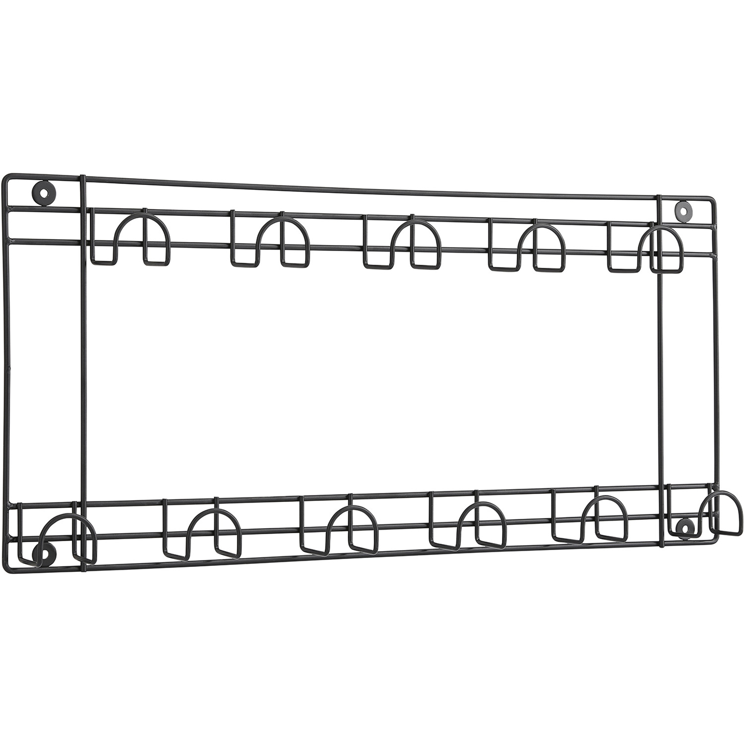 11 Hook Two Tier Tool Holder - Black 3 11 Hook Two Tier Tool Holder - Black