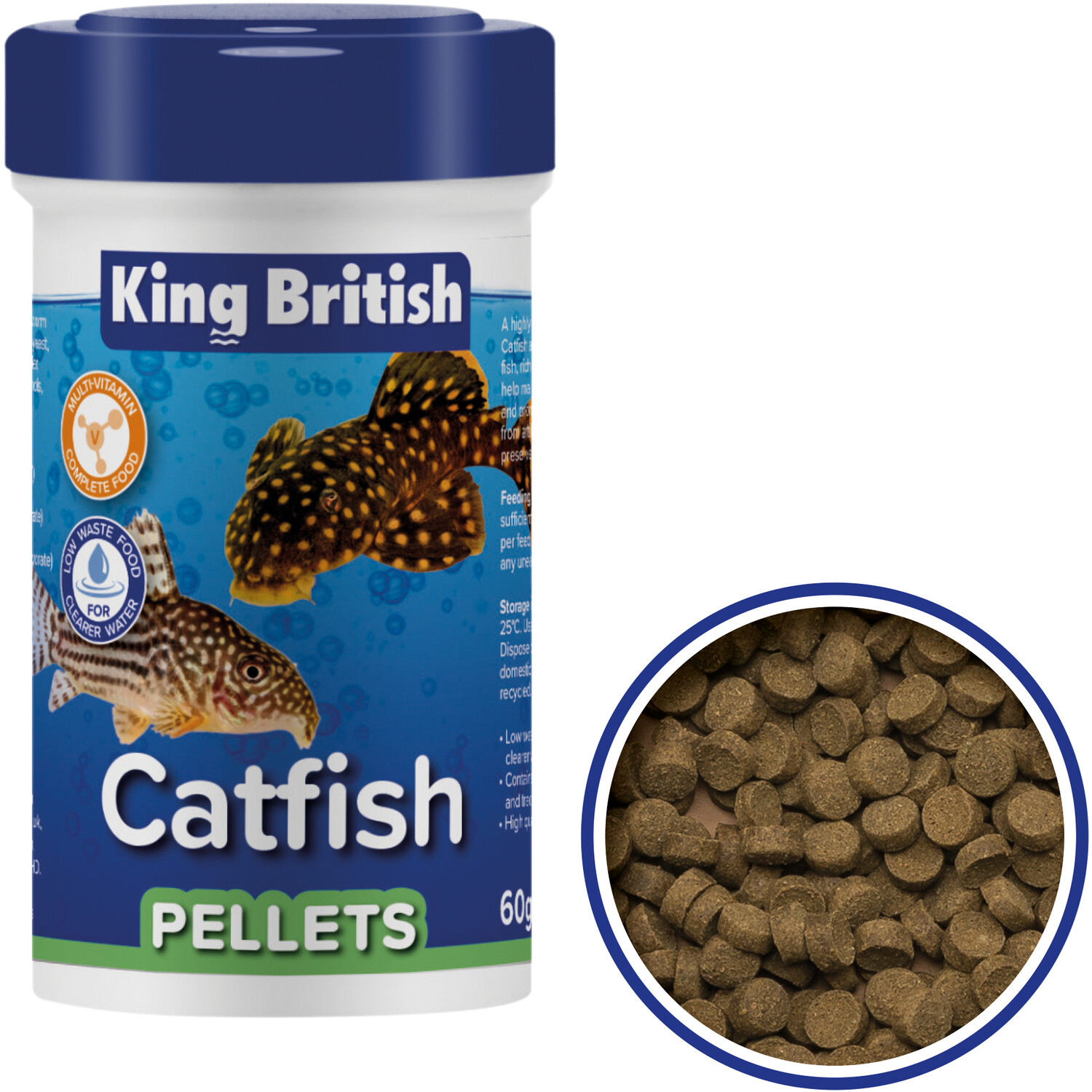 King British Catfish Pellet Food