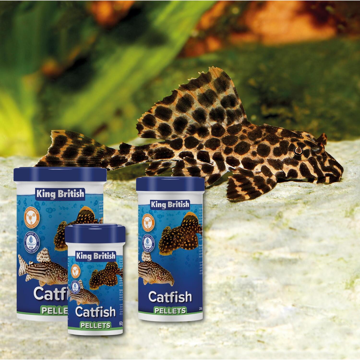 King British Catfish Pellet Food