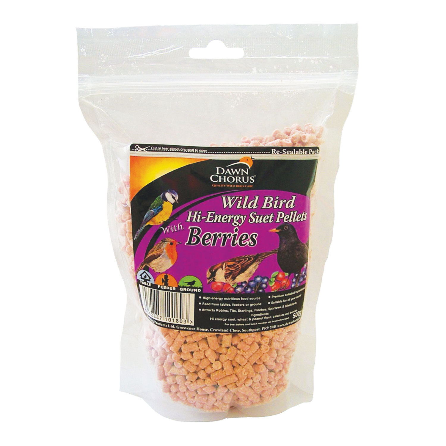 Suet Pellets Berry Bird Feed