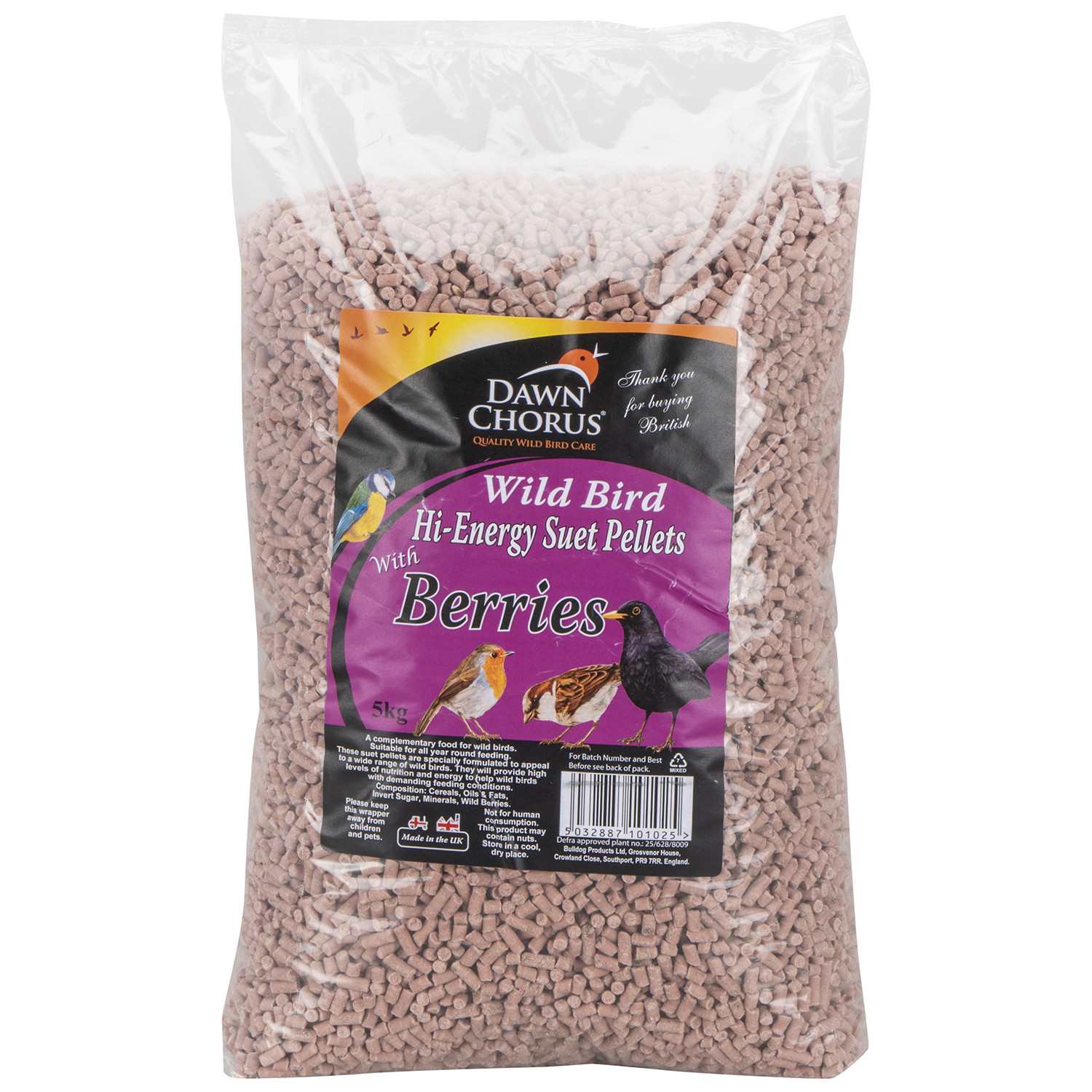 Suet Pellets Berry Bird Feed 3 Suet Pellets Berry Bird Feed