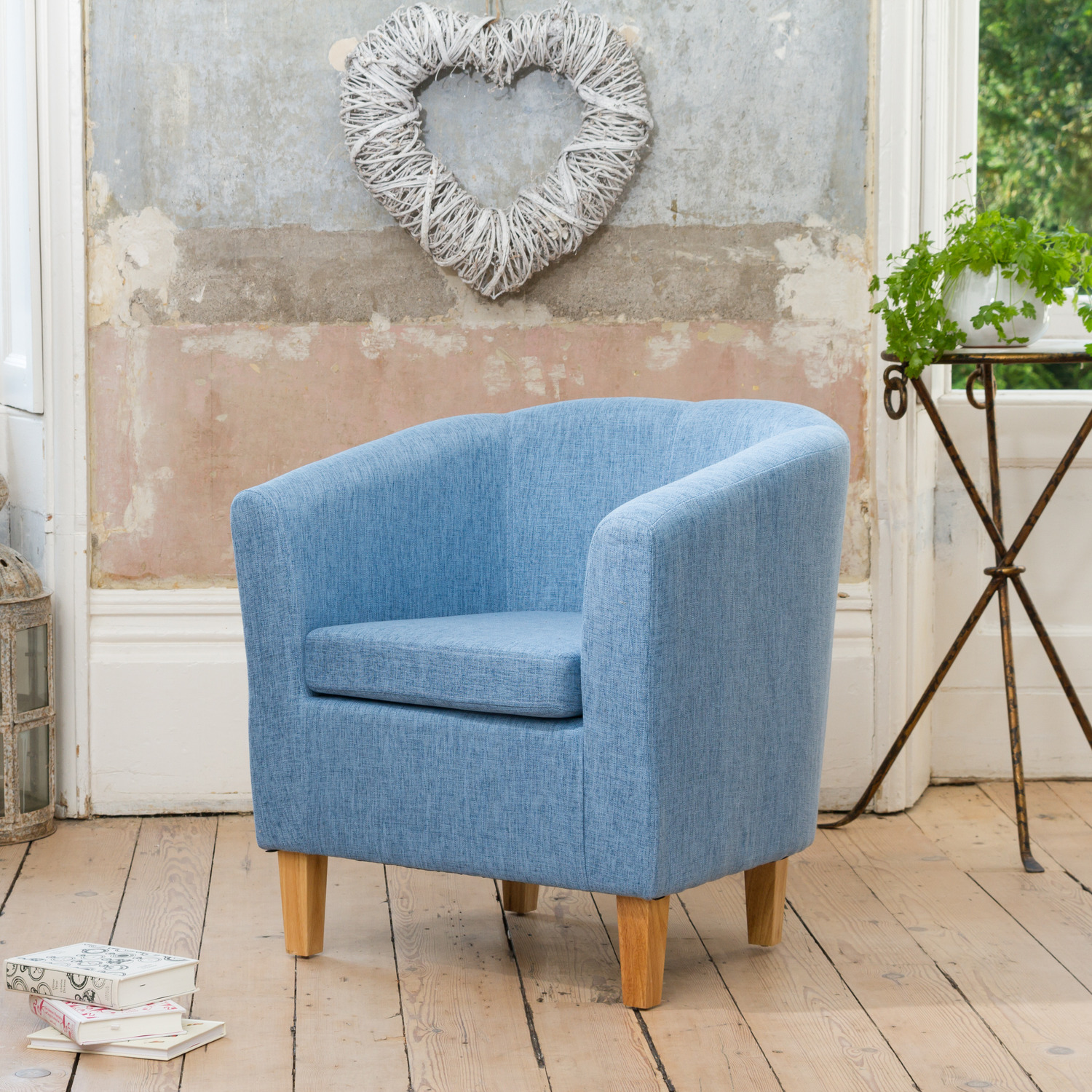 Alderwood 68cm Wide Fabric Tub Chair Armchair