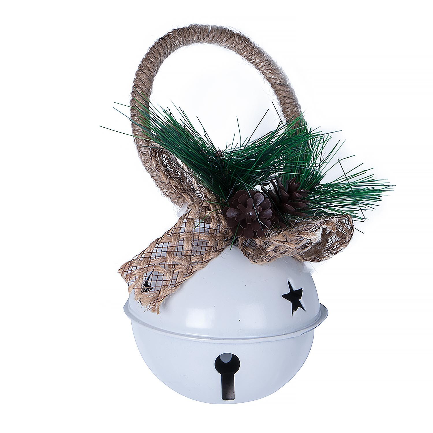 Rustic Hanging Bell with Floristry