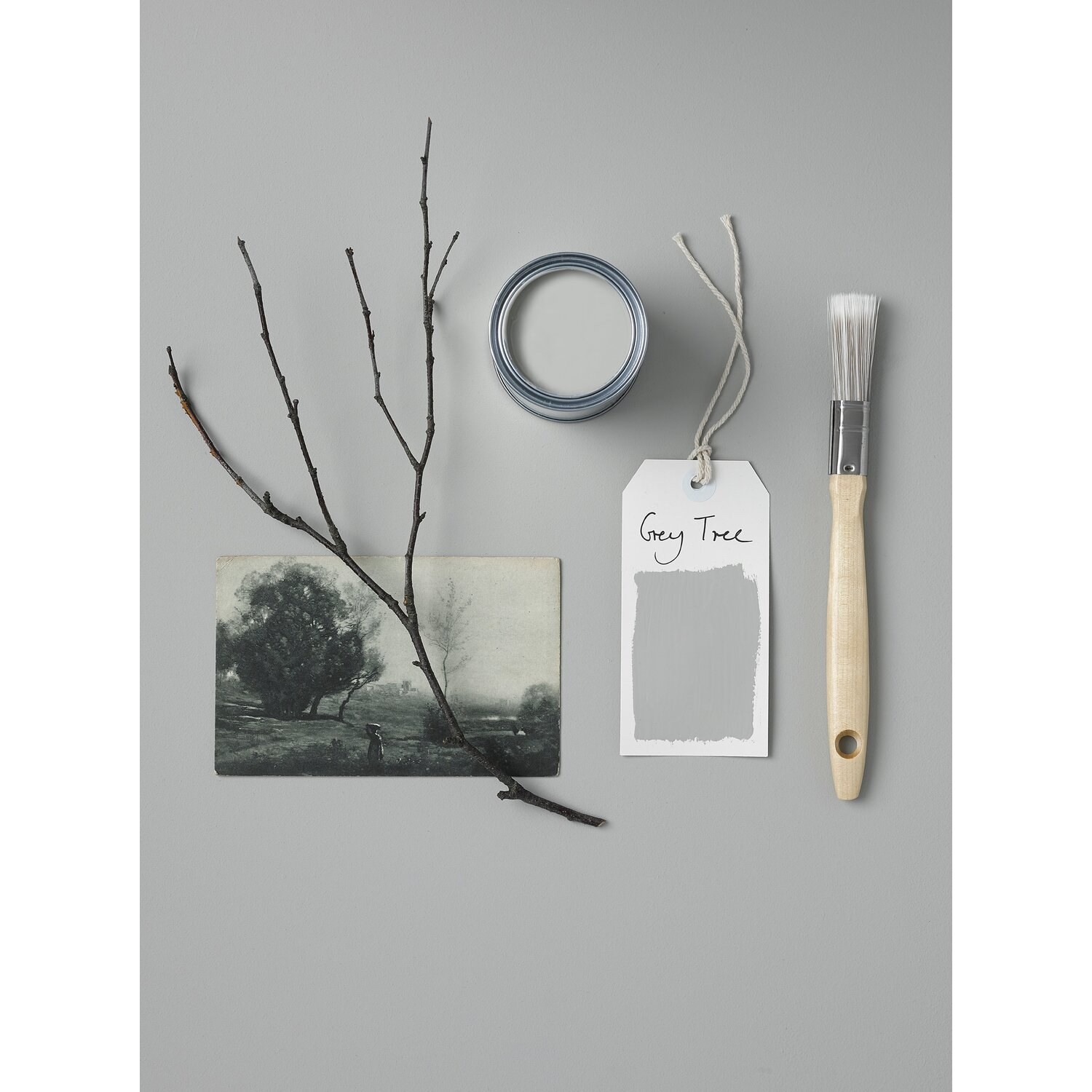 Rust-Oleum Gloss Furniture Paint Grey Tree - Grey