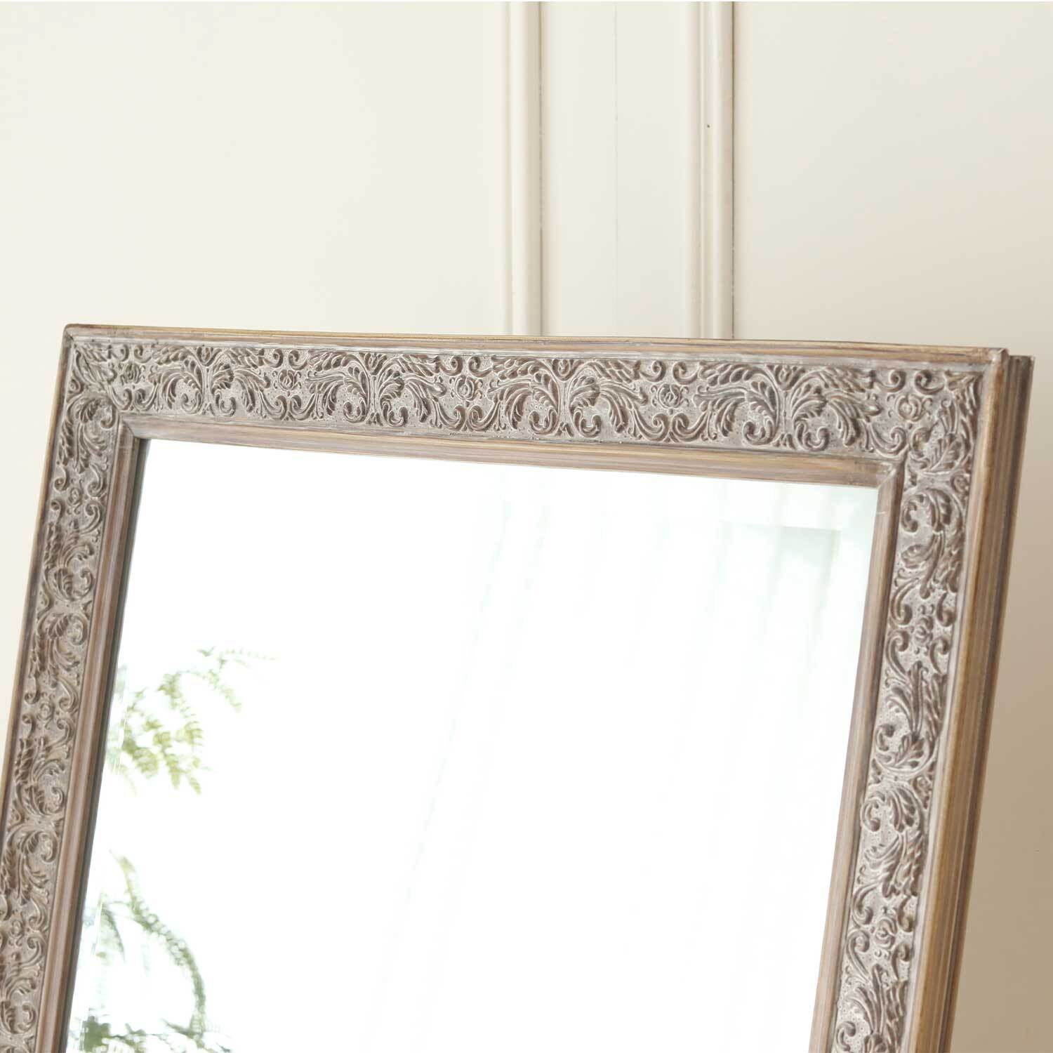Elise Embossed Standing Mirror 3 Elise Embossed Standing Mirror