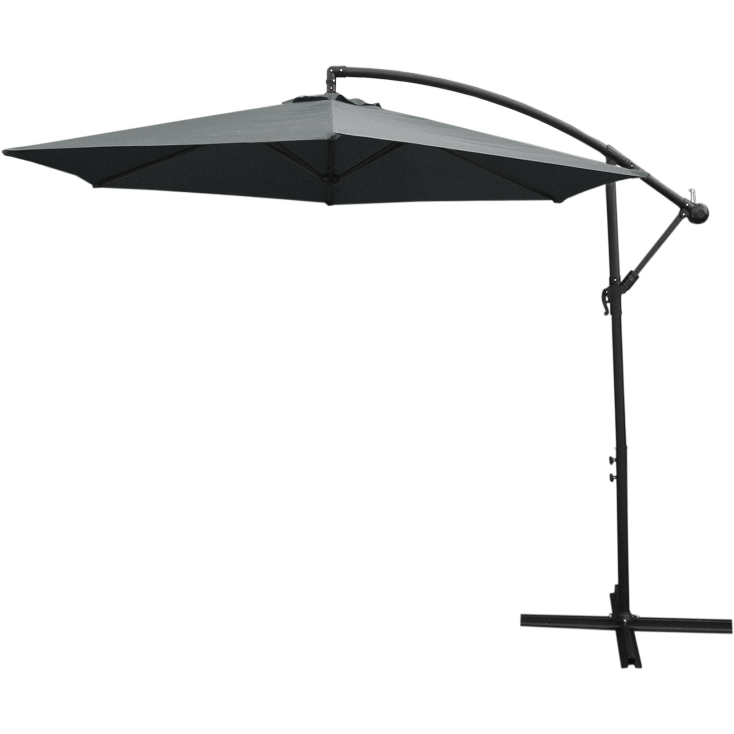 Grey Cantilever Parasol - Grey