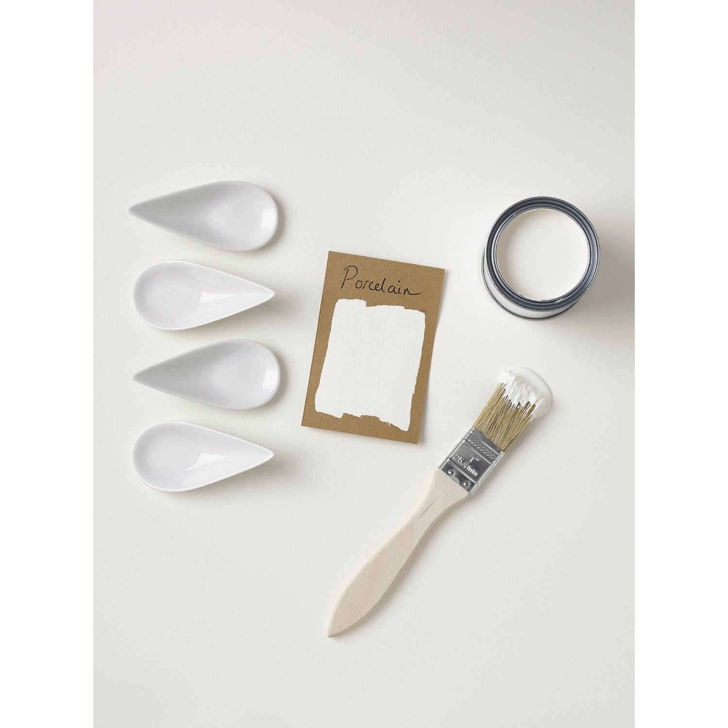 Chalky Kitchen Cupboard Paint - Porcelain - Porcelain