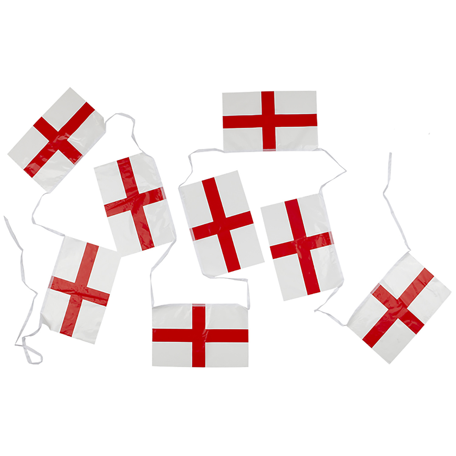 8-Piece St George's Flag Bunting