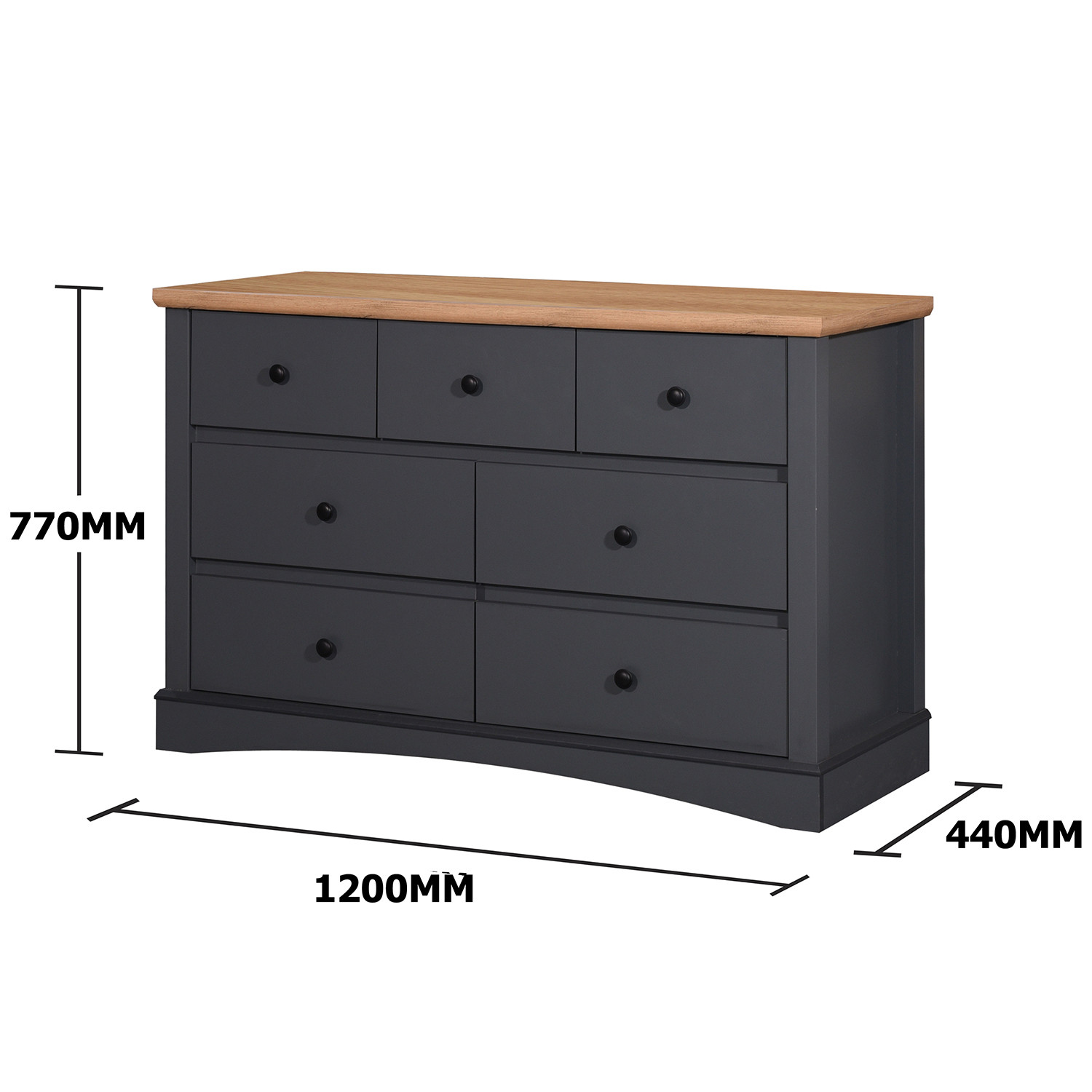 Carden Seven Drawer Chest