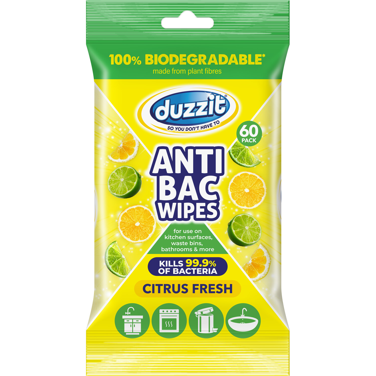 Duzzit Anti Bacterial Wipes 3 Duzzit Anti Bacterial Wipes