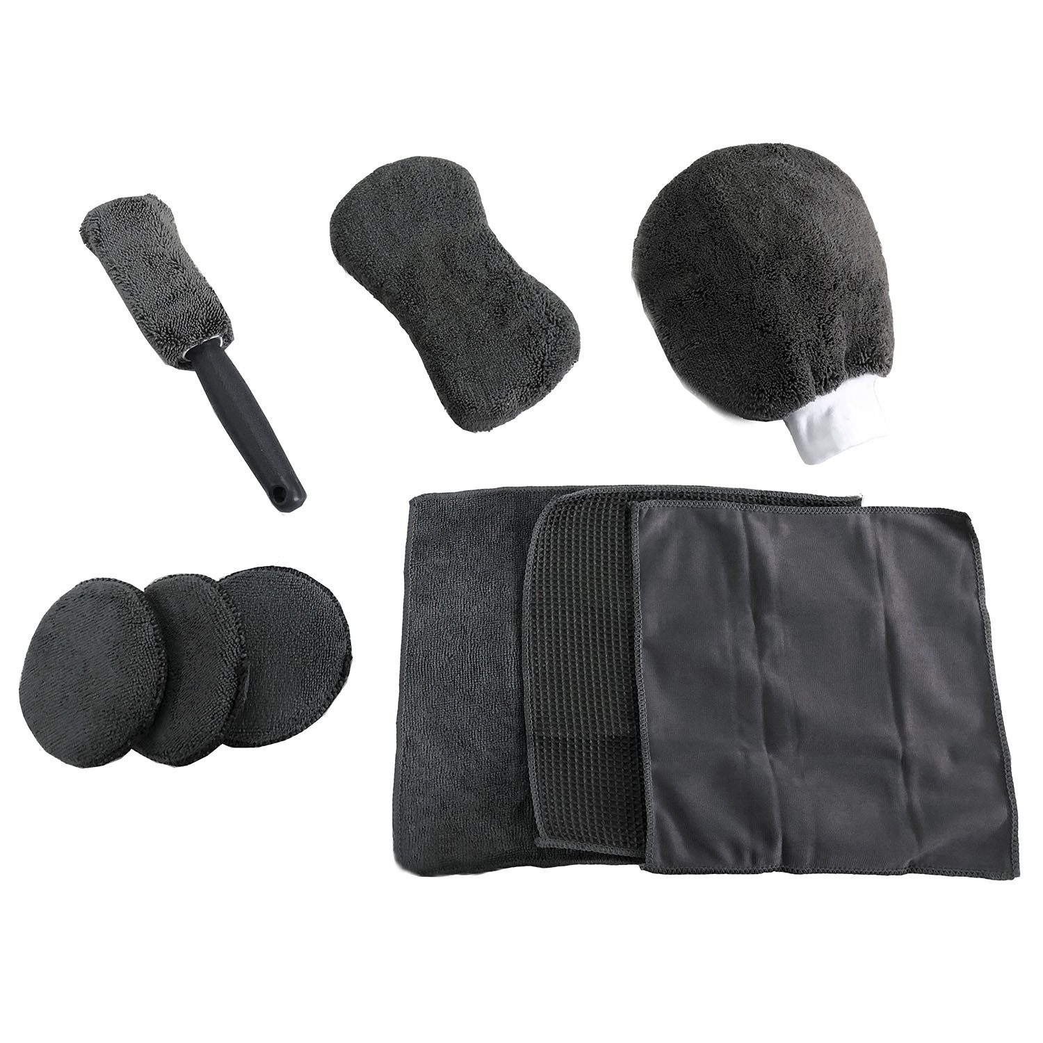 9 Piece Microfibre Cleaning Kit