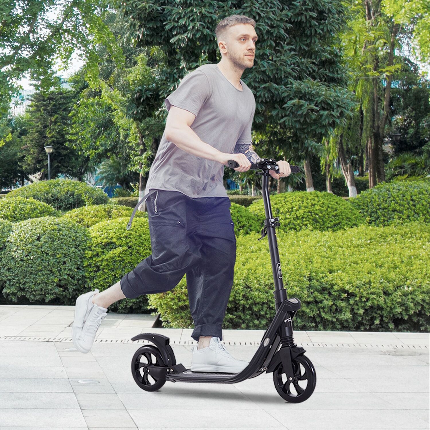 HOMCOM Folding Kick Scooter