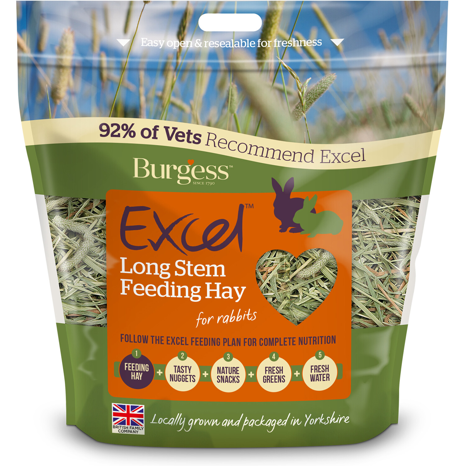 Burgess Excel Long Stem Feeding Hay