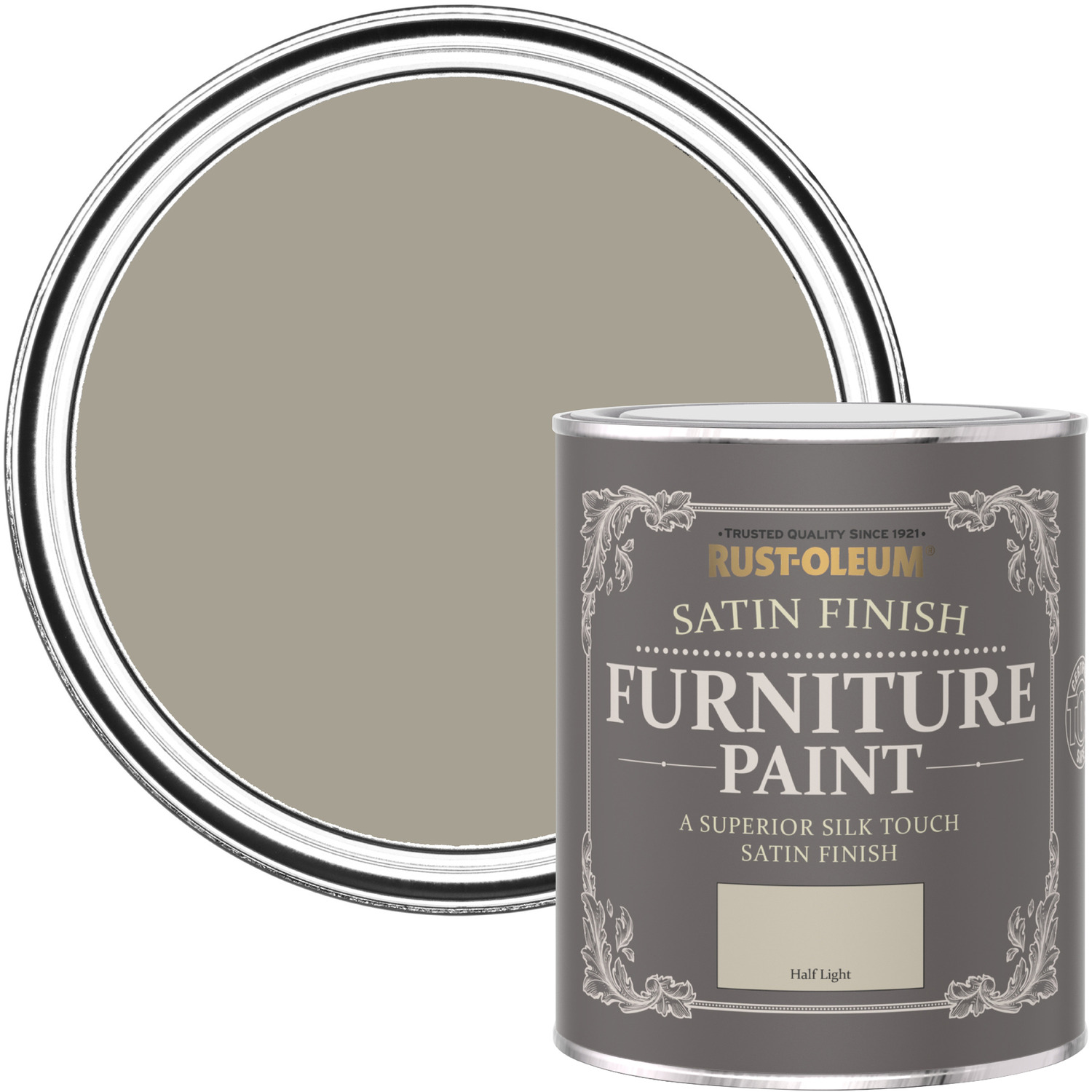 Rust-Oleum Satin Furniture Paint Half Light - Yellow