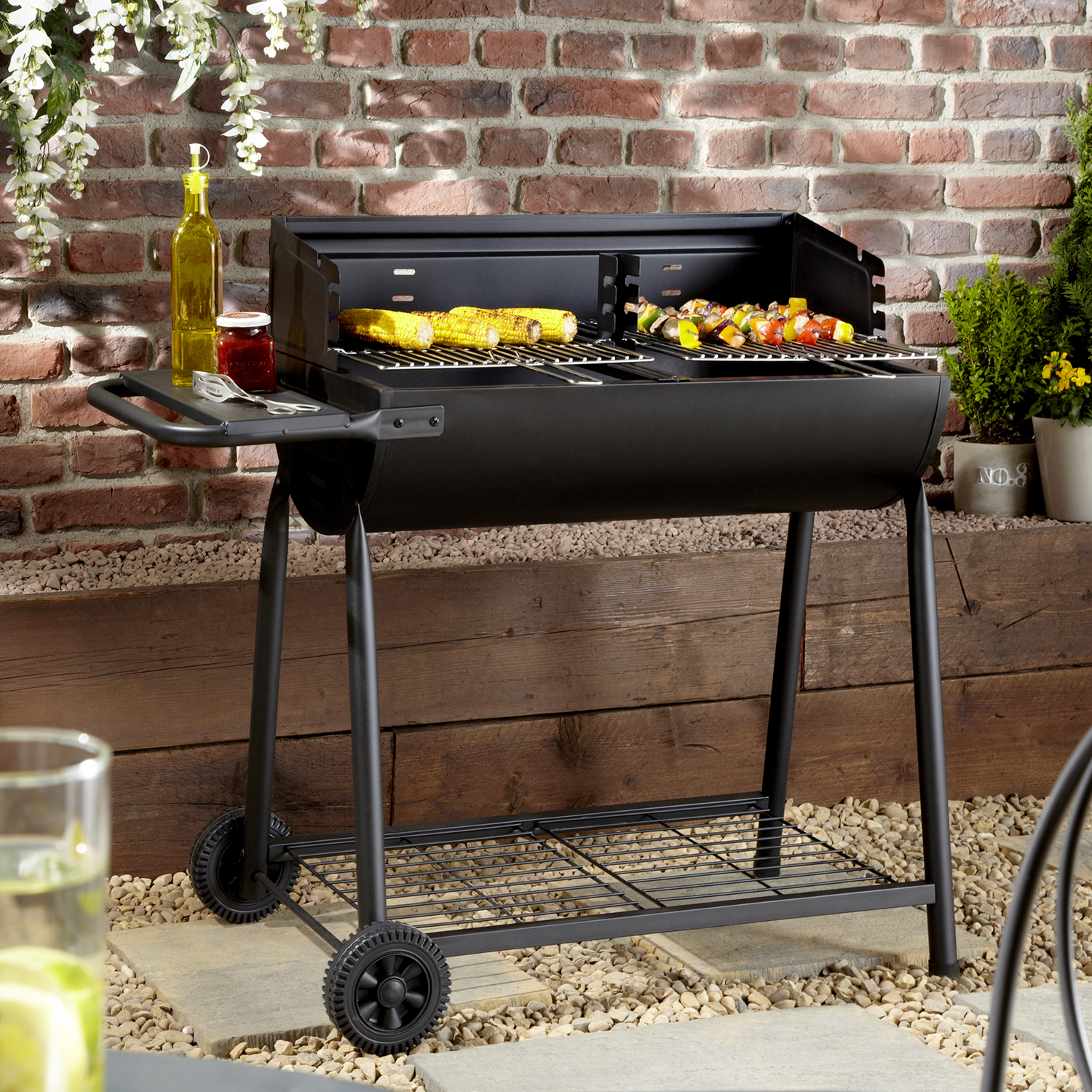 Chef Austin BBQ Grill - Black