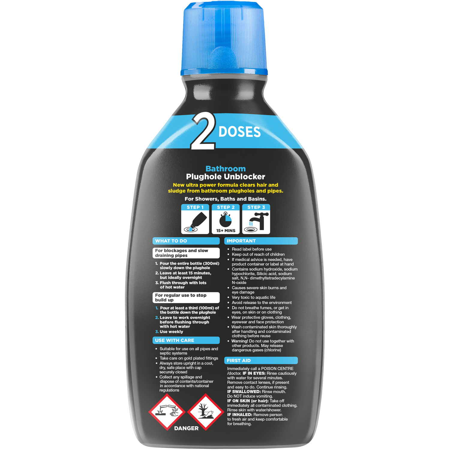 Bathroom Plughole Unblocker 3 Bathroom Plughole Unblocker