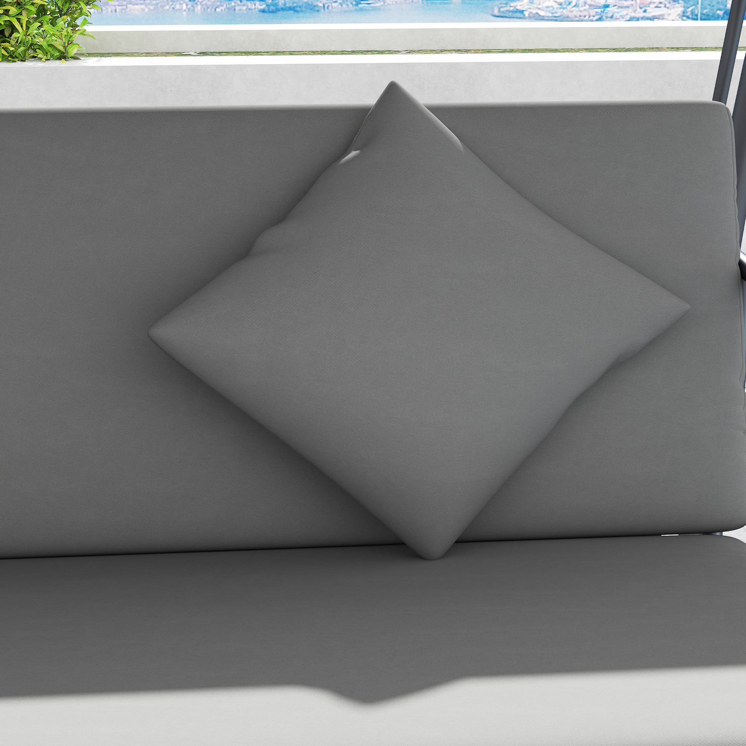 Outsunny 3 Seater Garden Hammock Bed 5 Outsunny 3 Seater Garden Hammock Bed